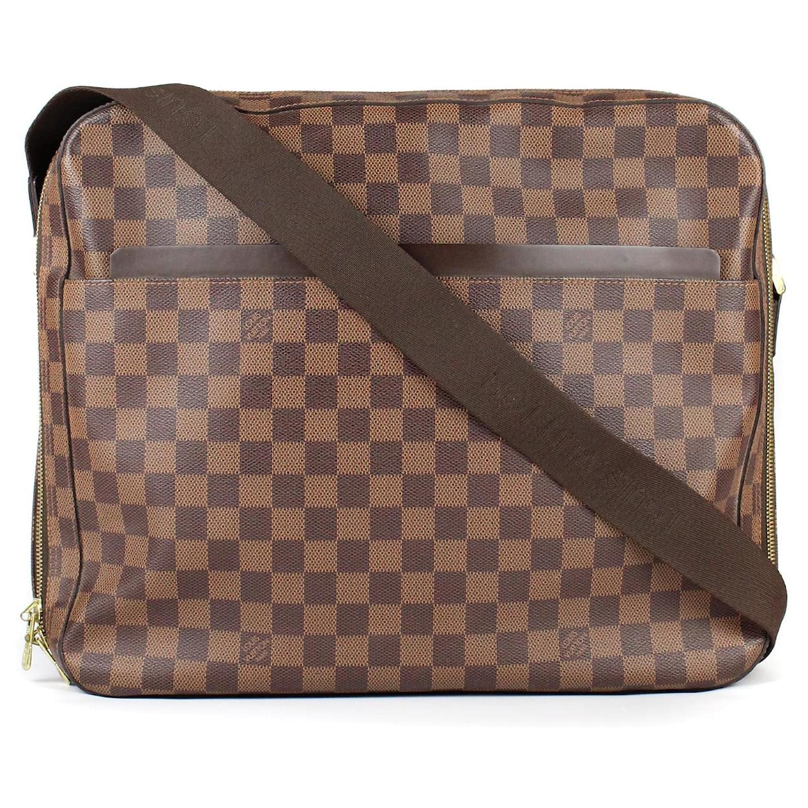LOUIS VUITTON Travel bags T. Leather Brown ref.859637 - Joli Closet