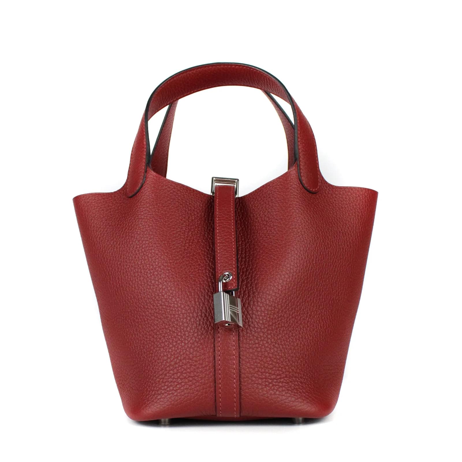 Hermes Red Handbags