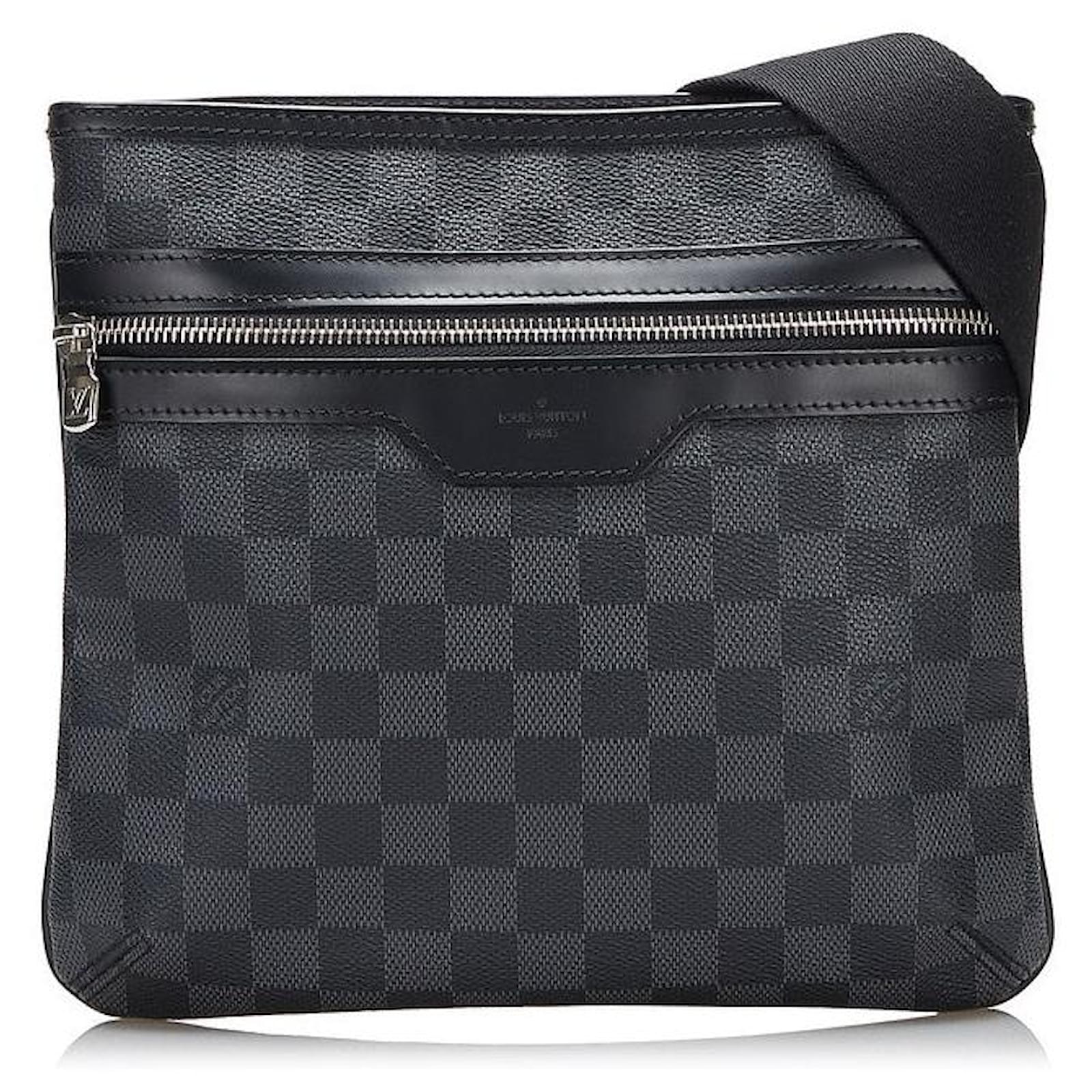 Louis Vuitton Damier Graphite Thomas Crossbody Bag Leather ref