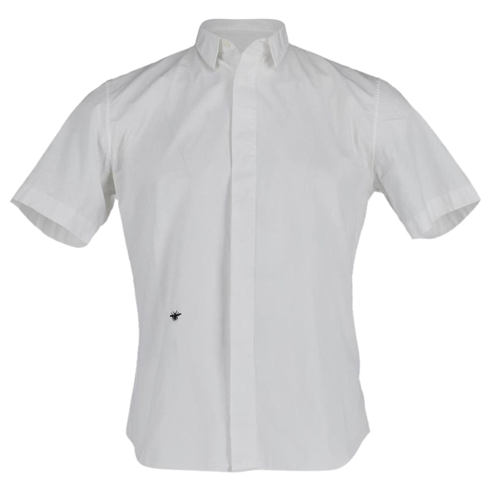 Dior Embroidered Bee Polo Shirt