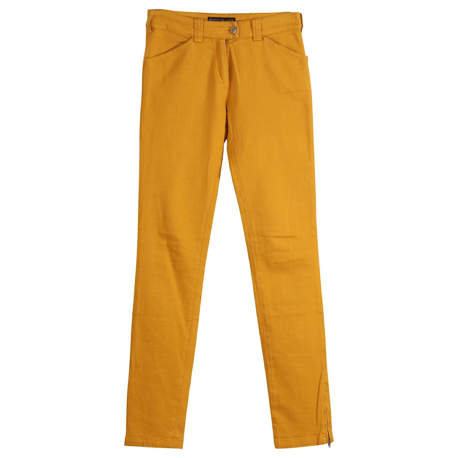 Balenciaga hot sale pants orange