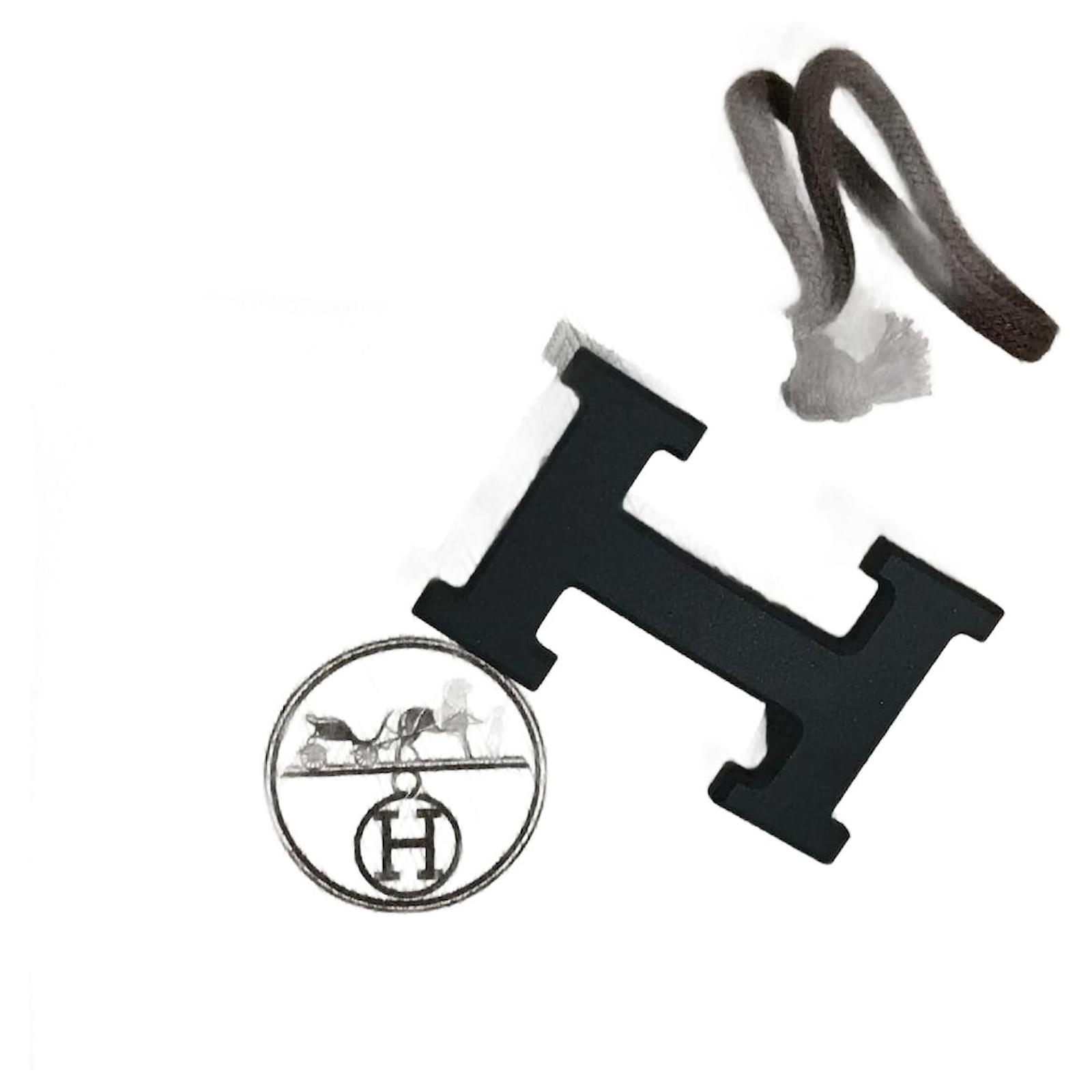 Hermès HERMES Belts T.International M Metal Black ref.862568 - Joli Closet