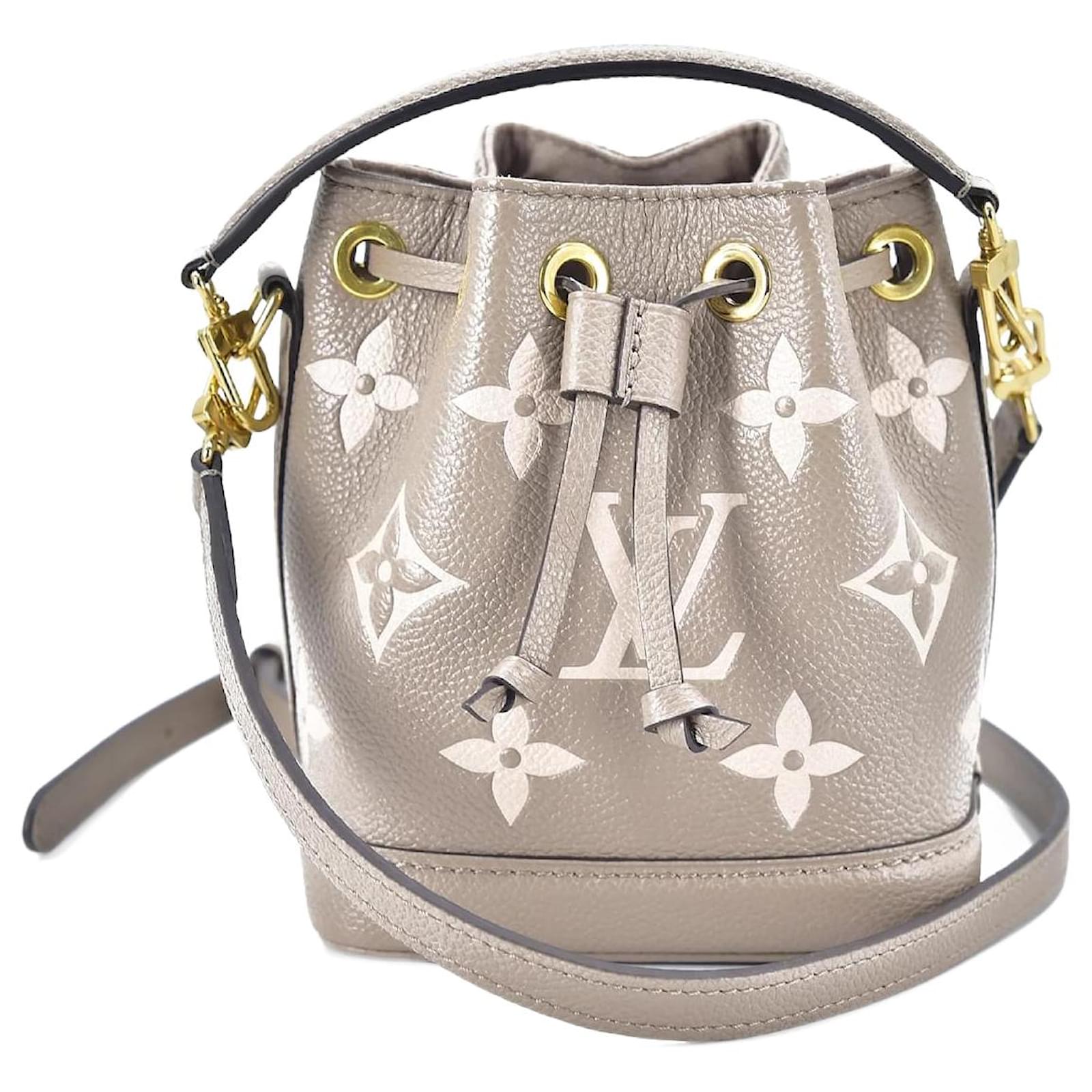 Louis Vuitton Monogram Empreinte Womens Handbags, Beige