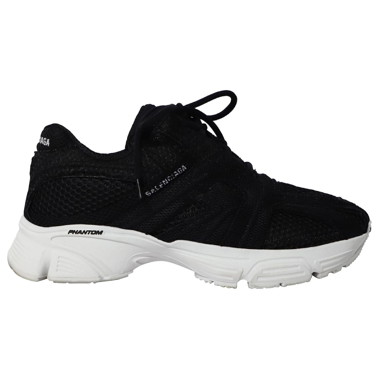 Balenciaga Phantom Trainers in Black Polyester ref.863441 - Joli Closet