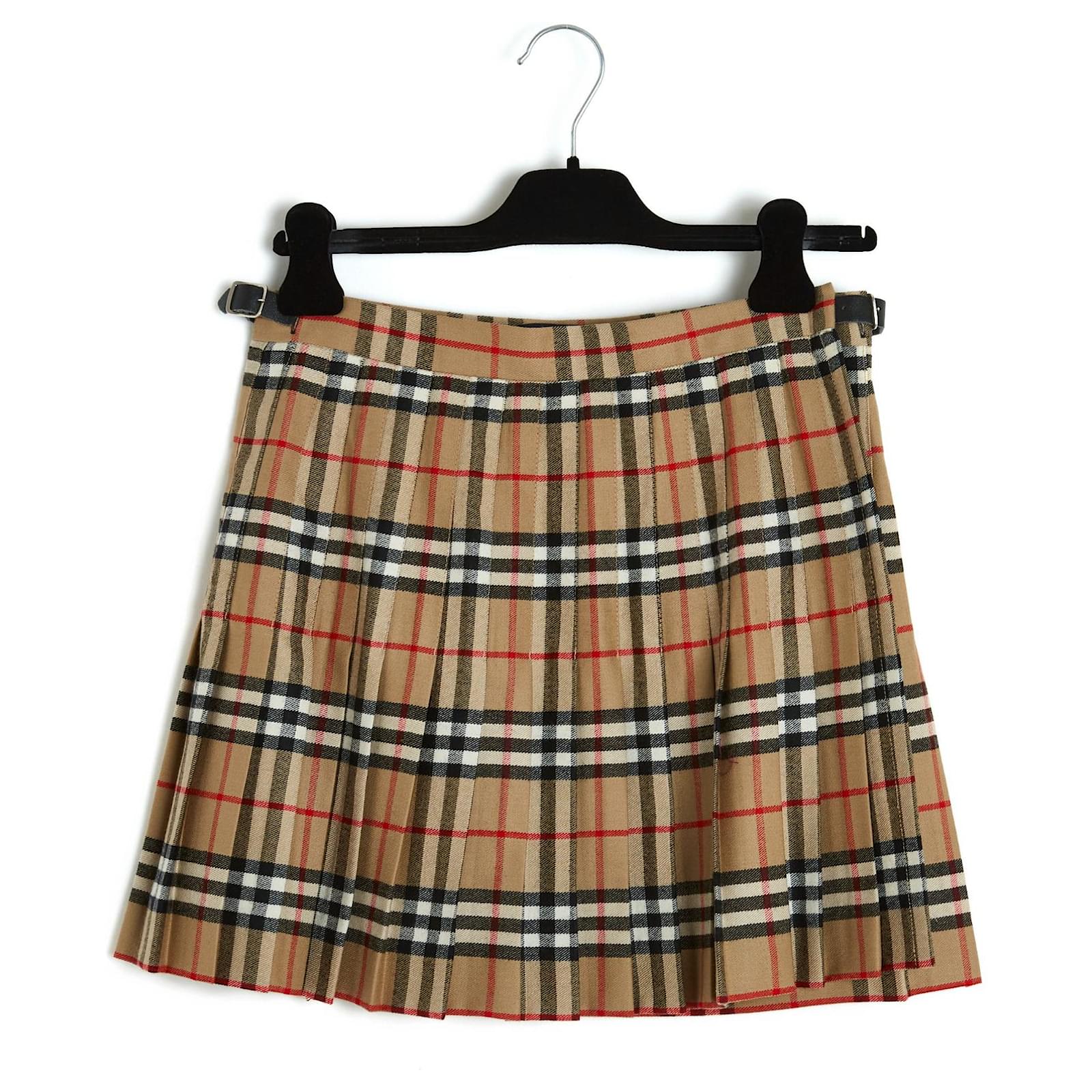 Jupe kilt 2024 femme burberry