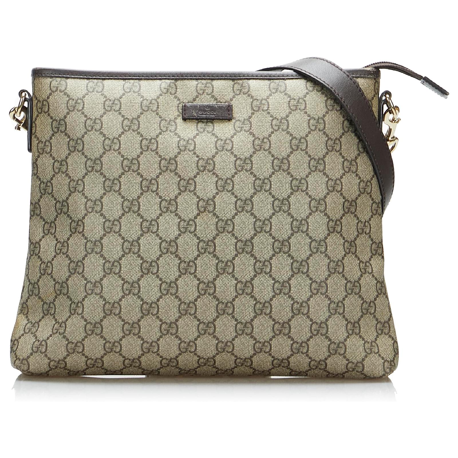 ショルダーバッグ Gucci Gg Supreme Fabric Crossbody Bag GG Black medium crossbody bag in black GG Supreme | GUCCI® US