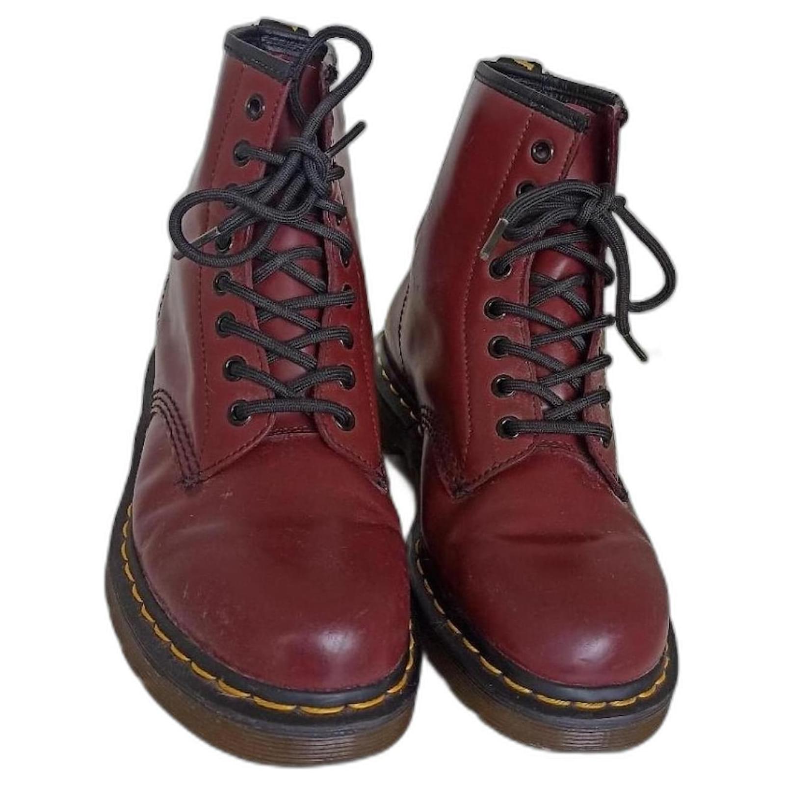 Dr martens charol burdeos best sale