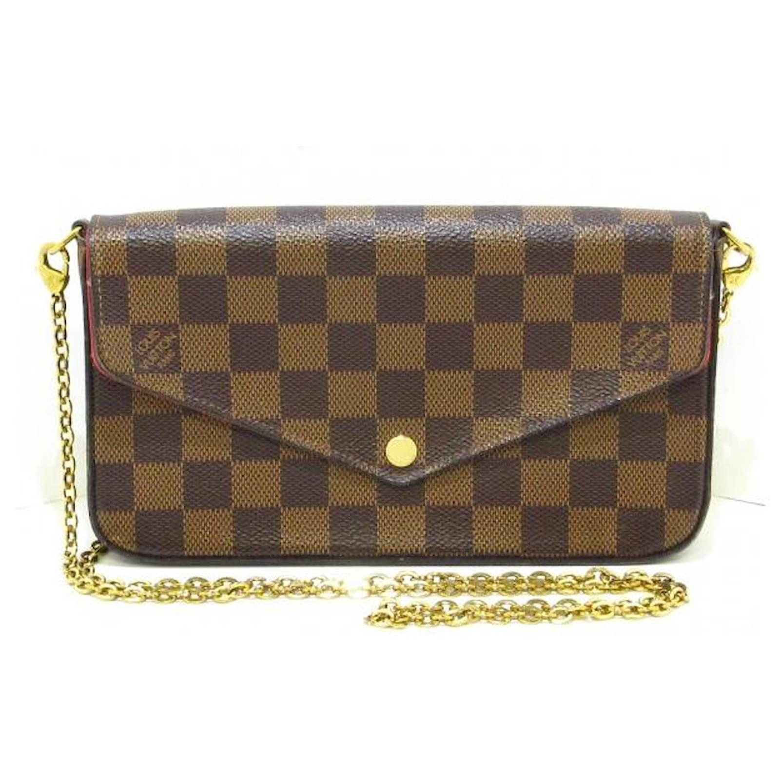 Louis Vuitton pochette Felicie damier azur canvas