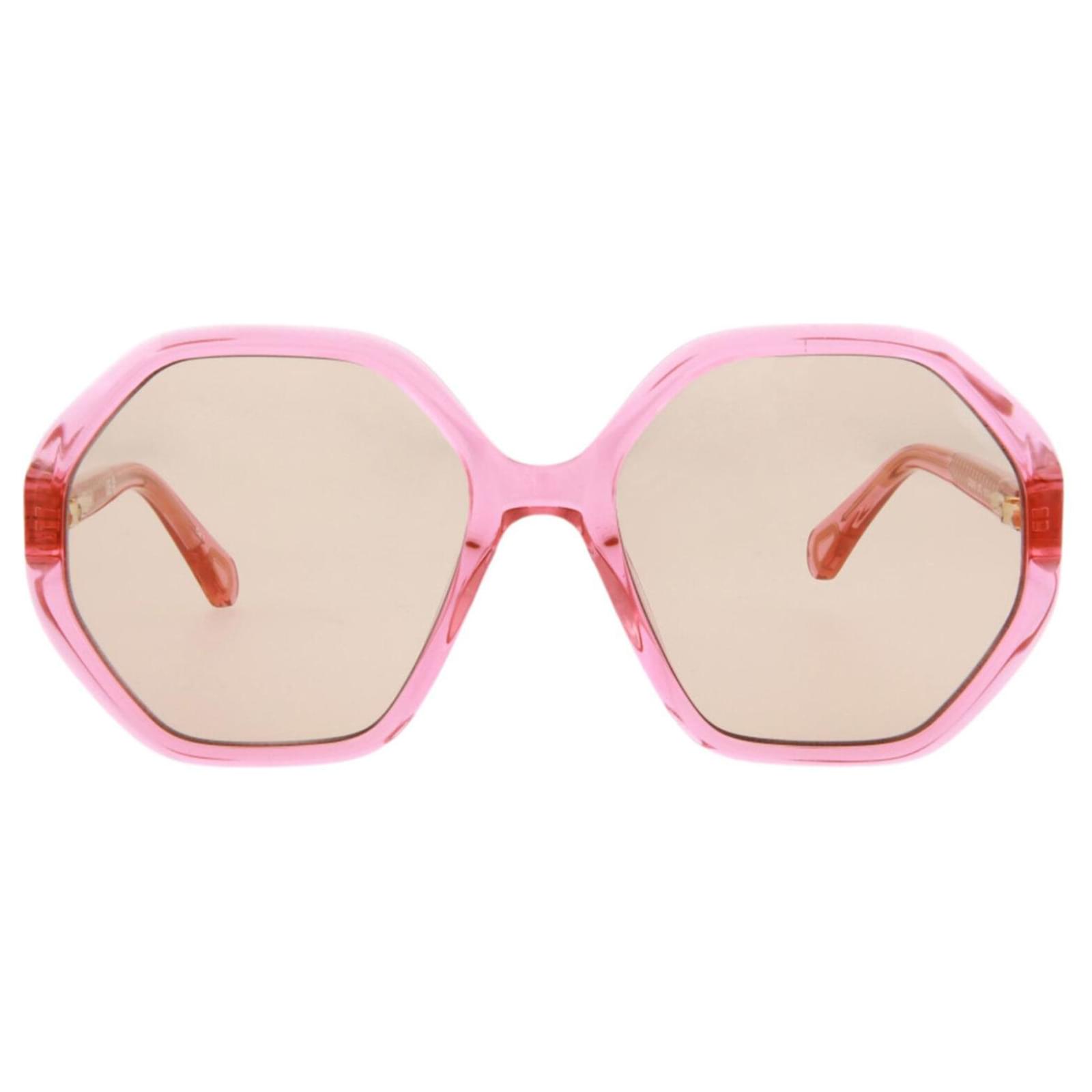 Round Sunglasses in Pink - Chloe Kids