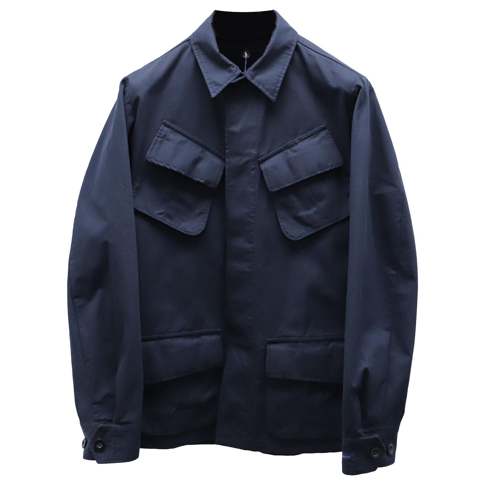 Pantalon Combat Patrol Helikon-Tex - Ripstop Bleu Marine | 10 Poches | Renforts Genoux | CPU