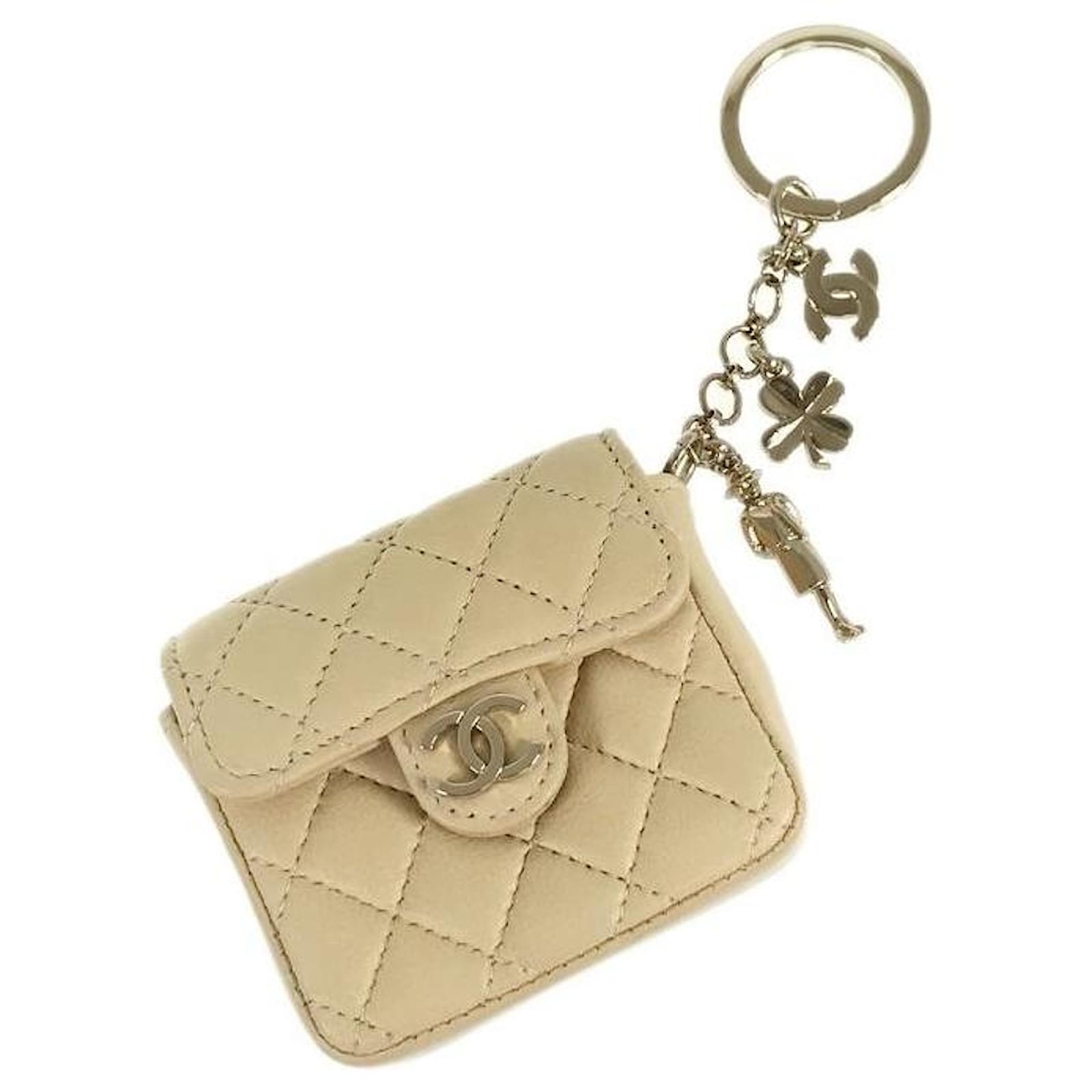 *Chanel Mini Matelasse Bag Key Holder