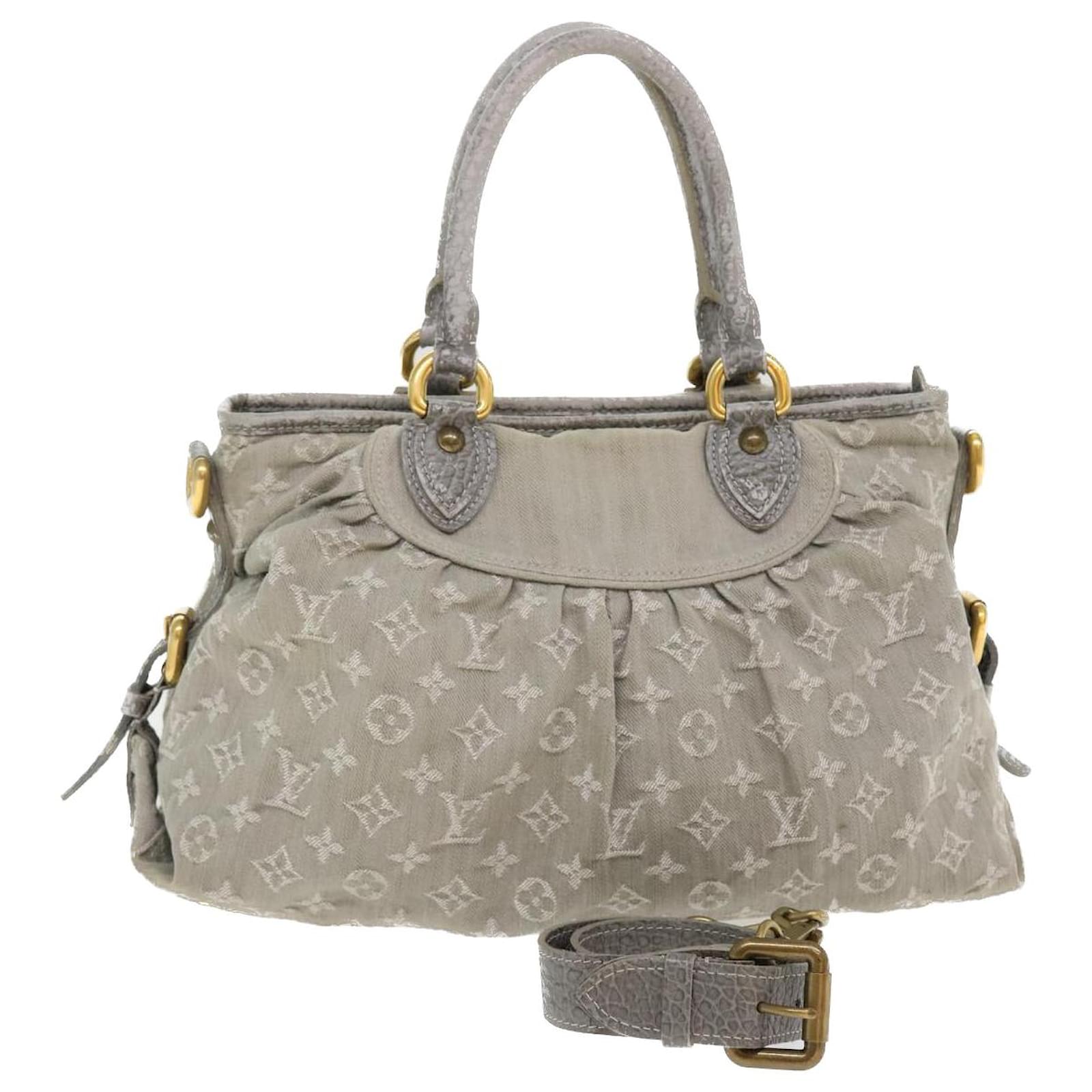 Louis Vuitton, Bags, Sold Lv Monogram Denim Neo Cabby Mm Tote