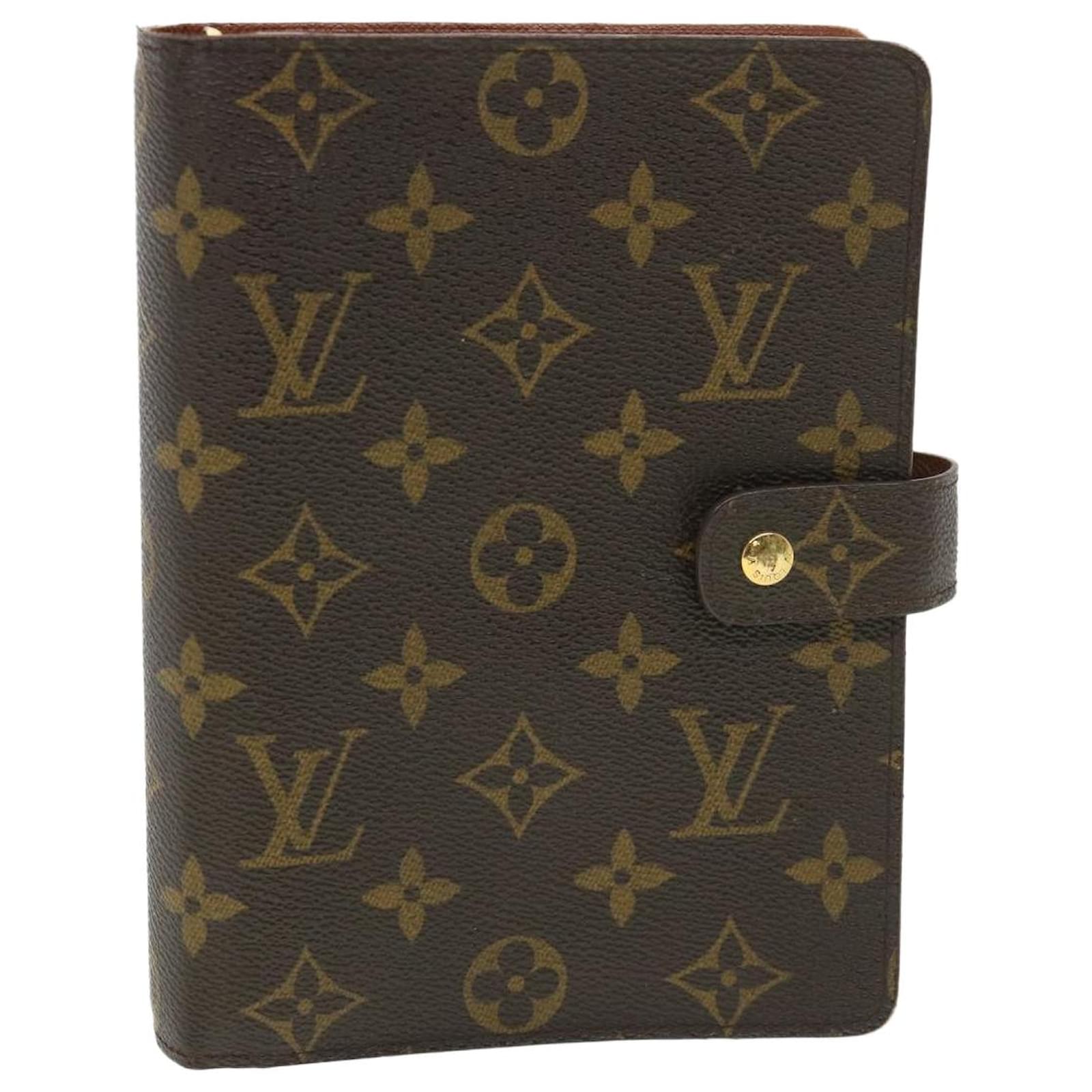 LOUIS VUITTON Monogram Agenda GM Day Planner Cover