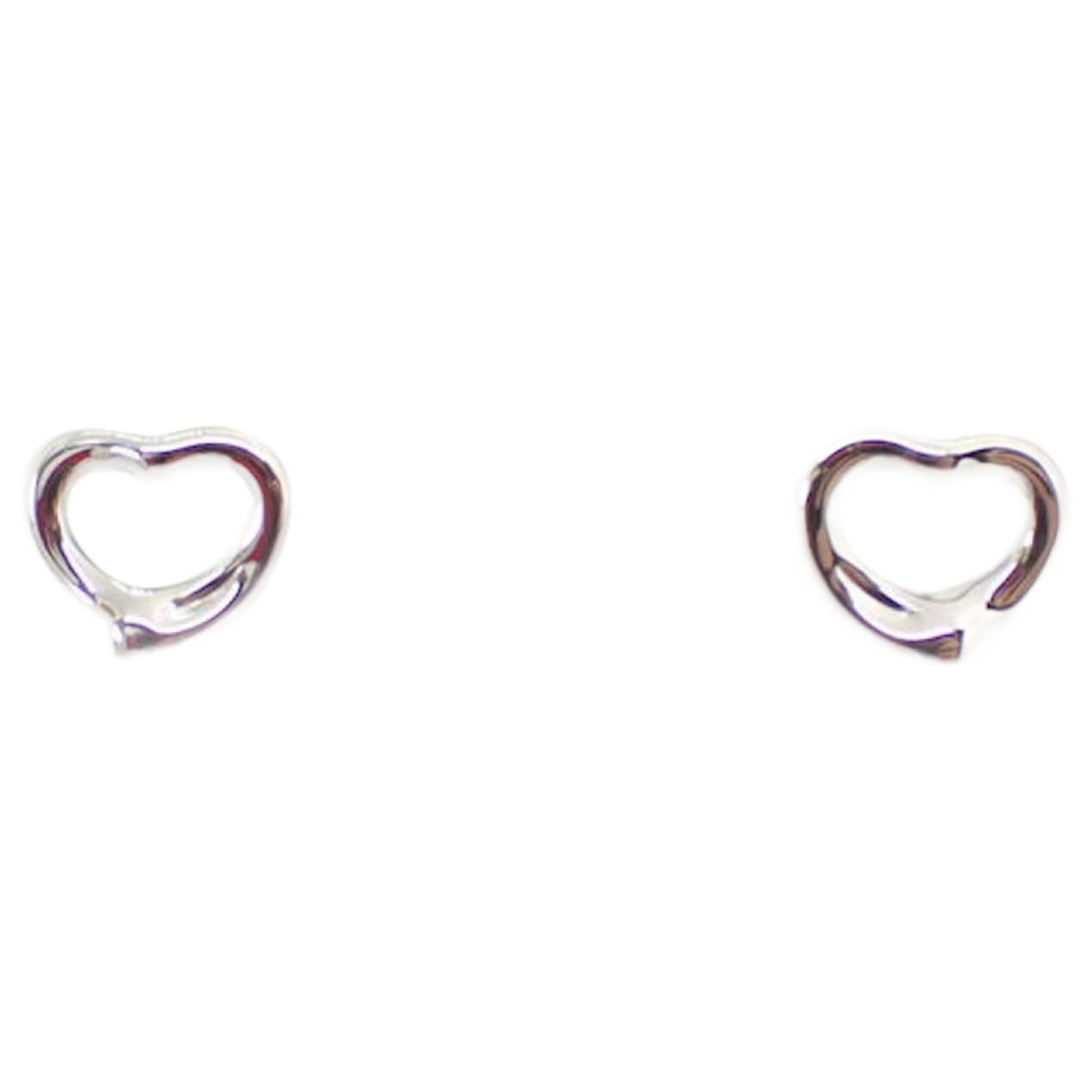 TIFFANY & CO.] Tiffany Open Heart External product catch earrings Pie –  KYOTO NISHIKINO