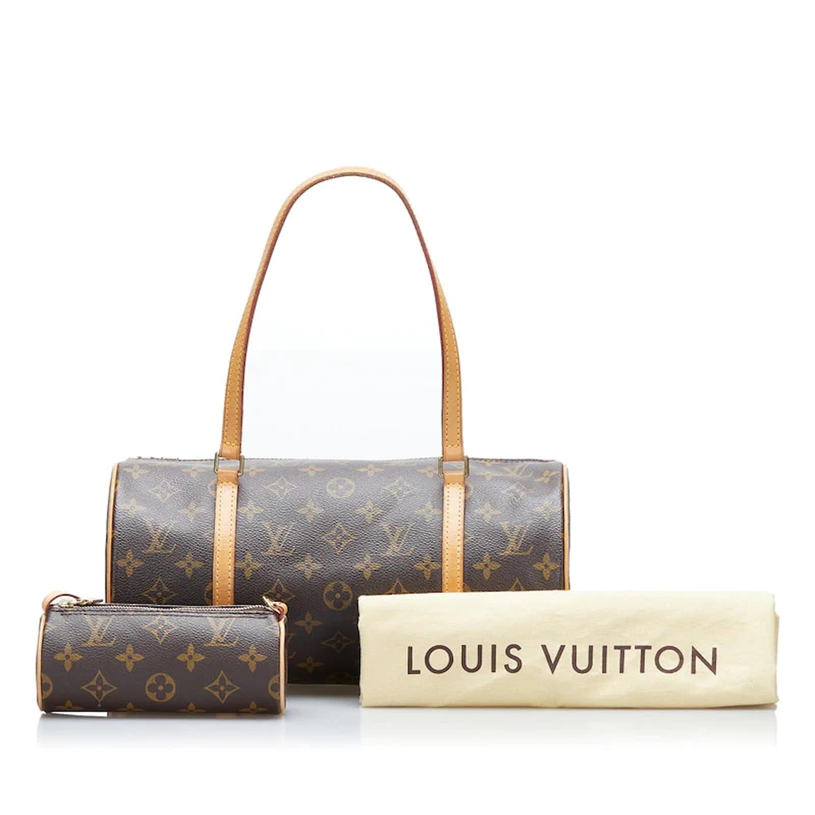 Louis Vuitton Monogram Papillon 30 with Pouch M51385 Brown Cloth