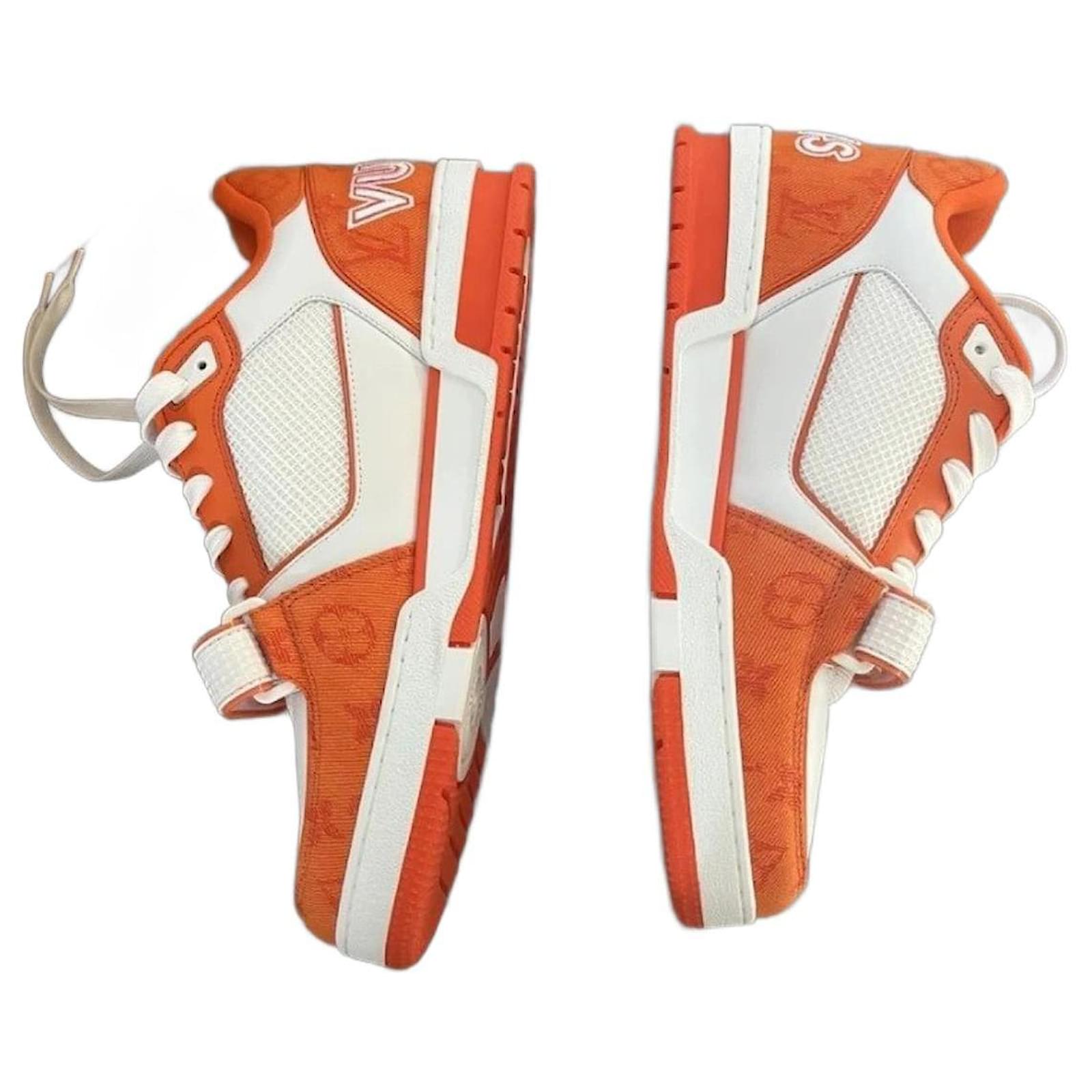 Louis Vuitton LV Trainer Sneaker in Orange