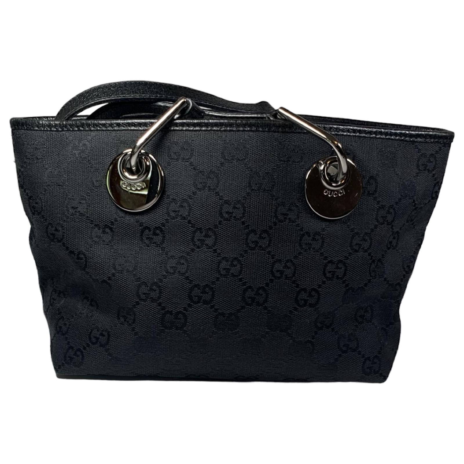 Gucci Black Monogram Eclipse Shoulder Bag