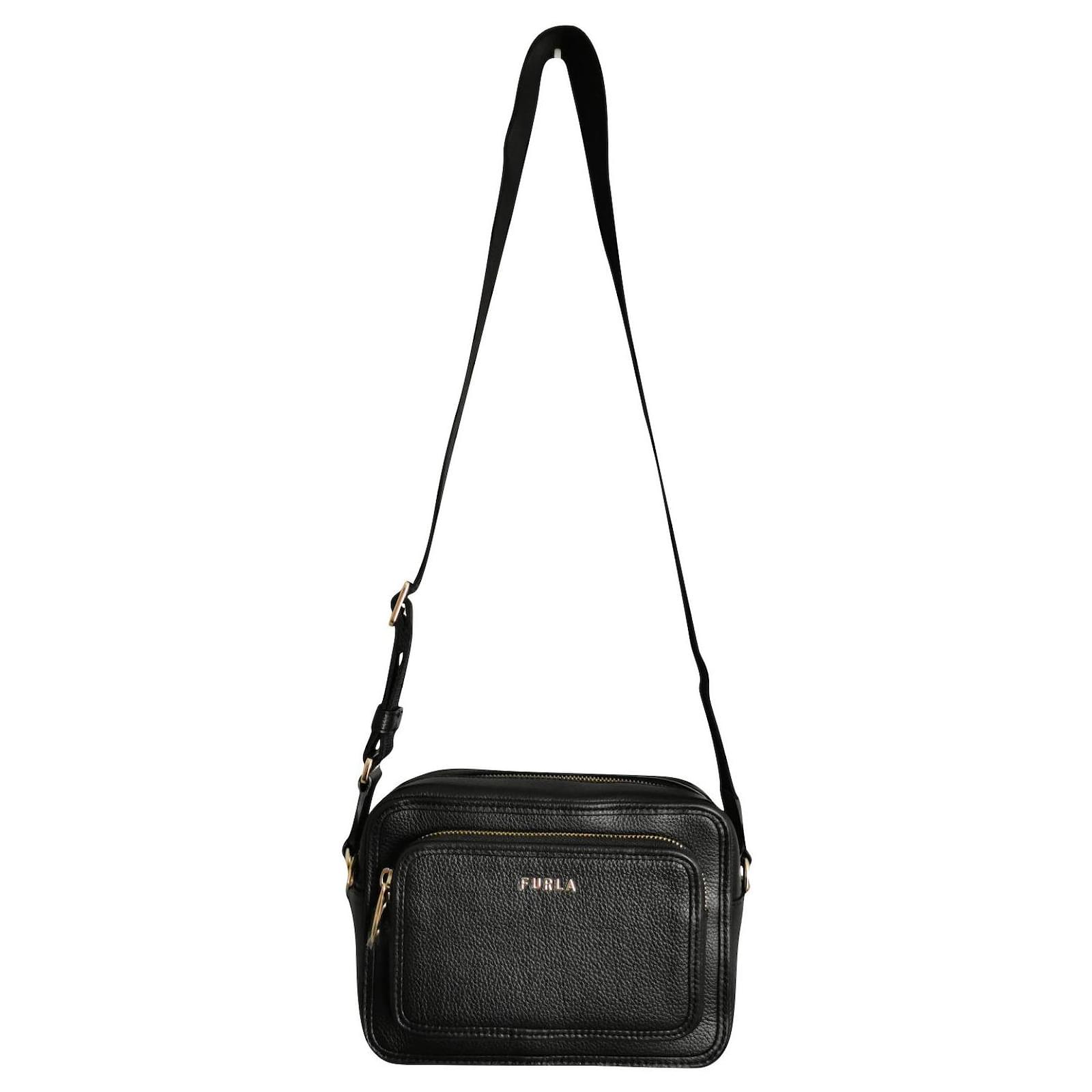 Furla Grained Leather Tote