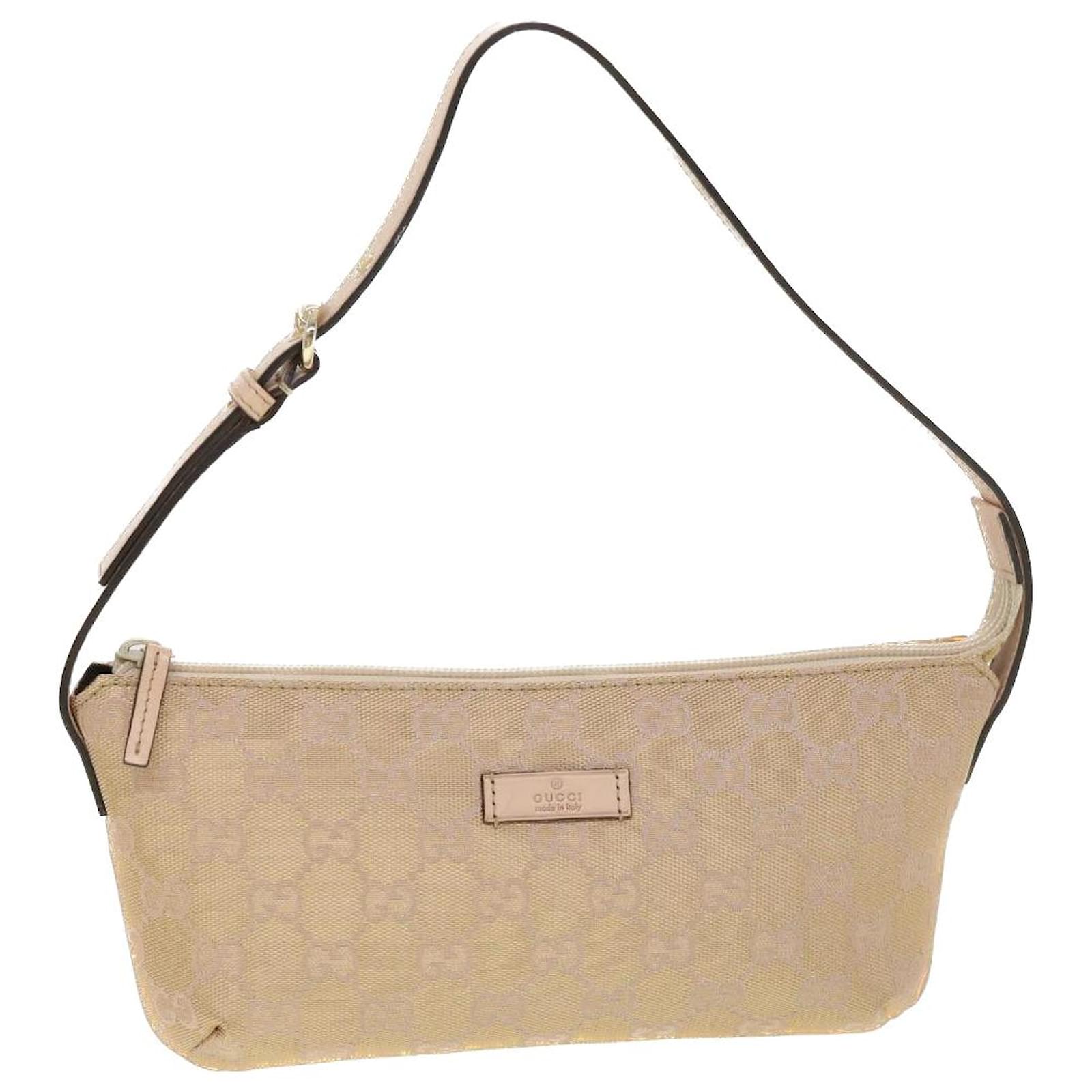 バッグ GUCCI Gucci x Adidas Mini Duffle Bag GG Coated Canvas Brown beige SUPER