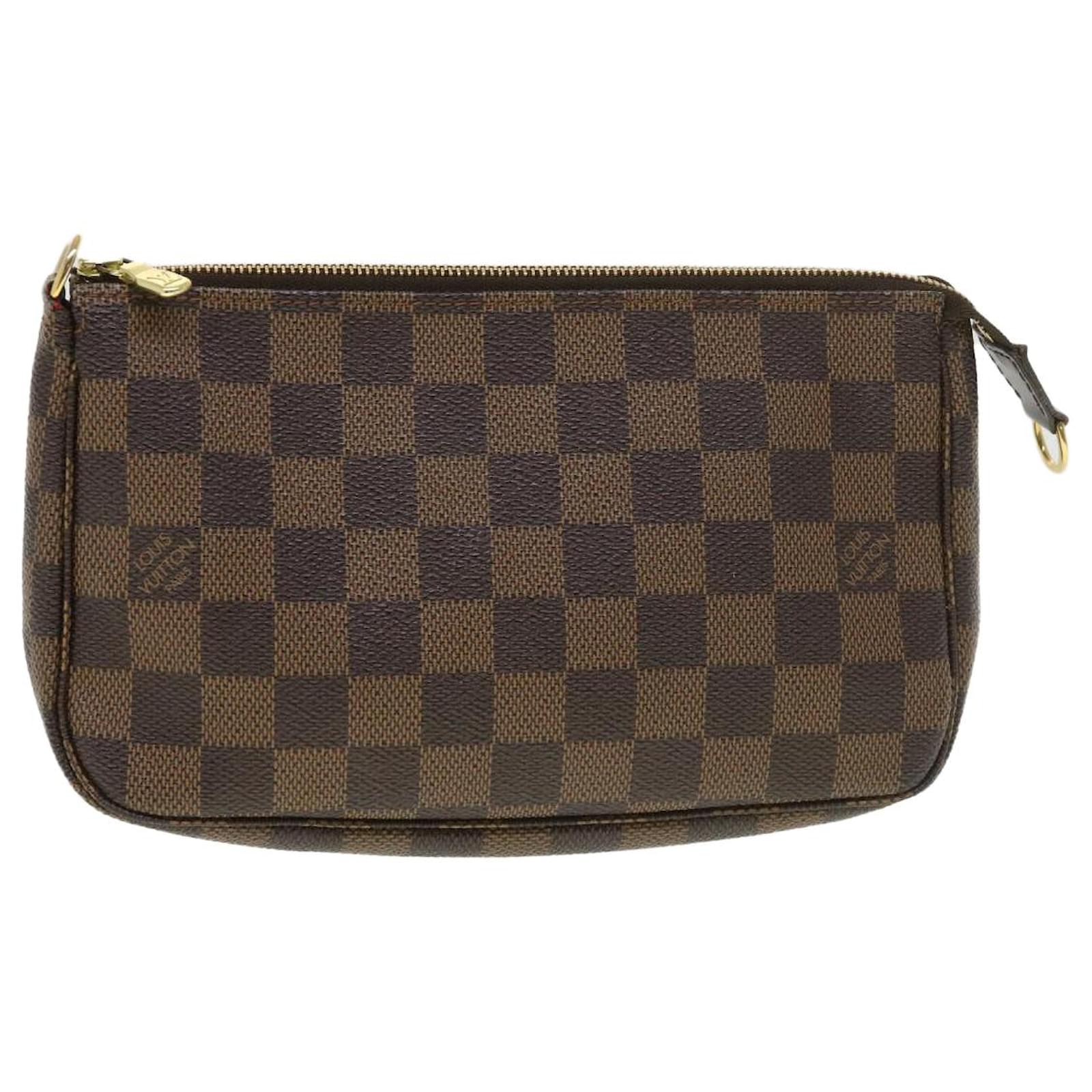 LOUIS VUITTON Damier Ebene Pochette Accessoires Pouch