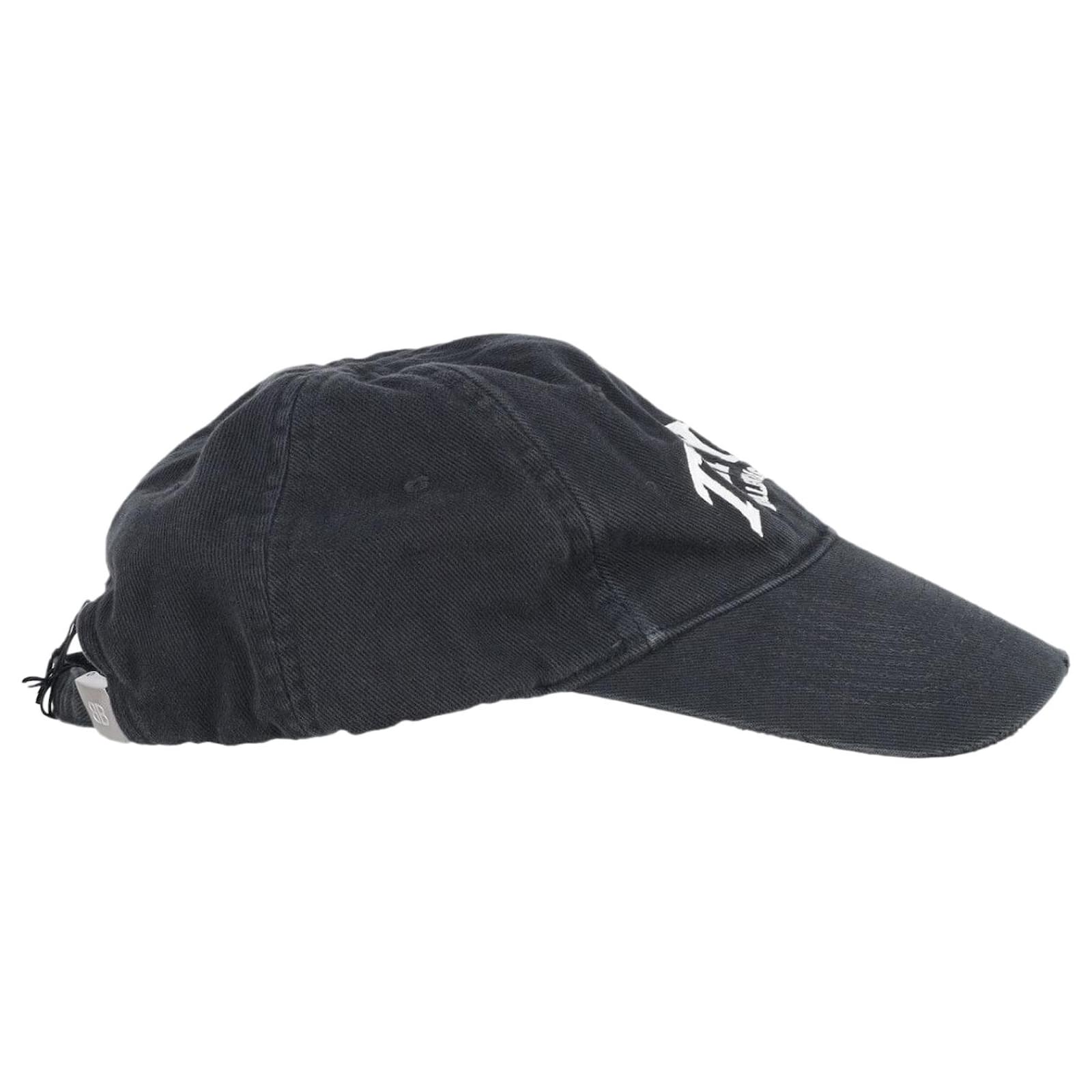 Balenciaga Cities Tokyo Cap in Black Cotton ref.874529 - Joli Closet