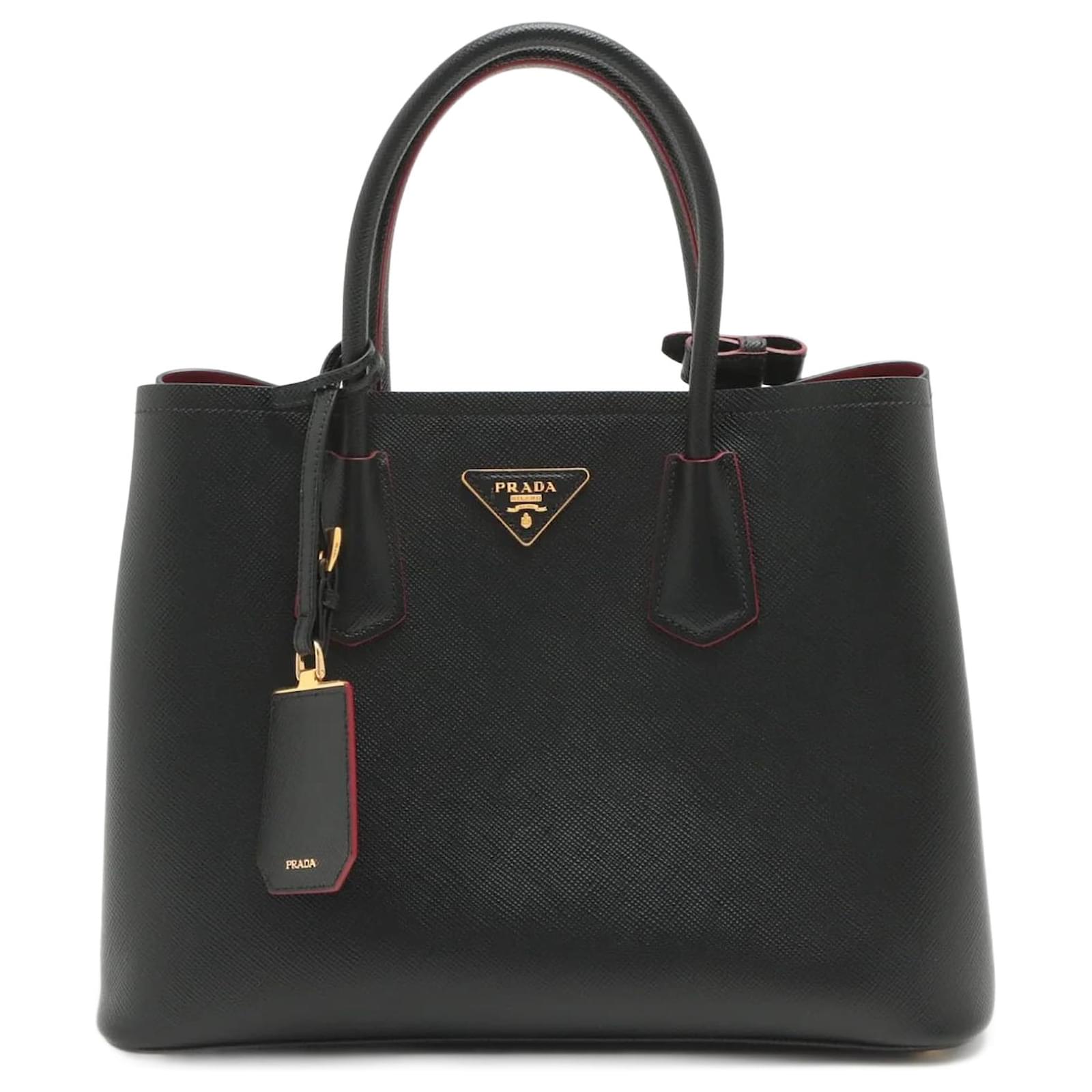 Prada Medium Saffiano Leather Double Bag