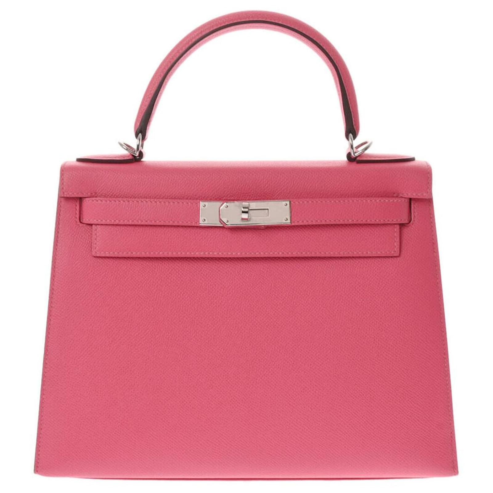 Herm s Kelly Pink Leather Ref 874752 Joli Closet herm-s-kelly-pink-leather-ref-874752-joli-closet