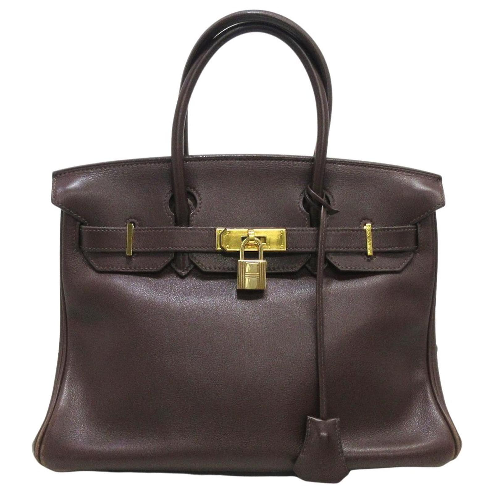 Herm S Hermes Birkin Brown Leather Ref Joli Closet