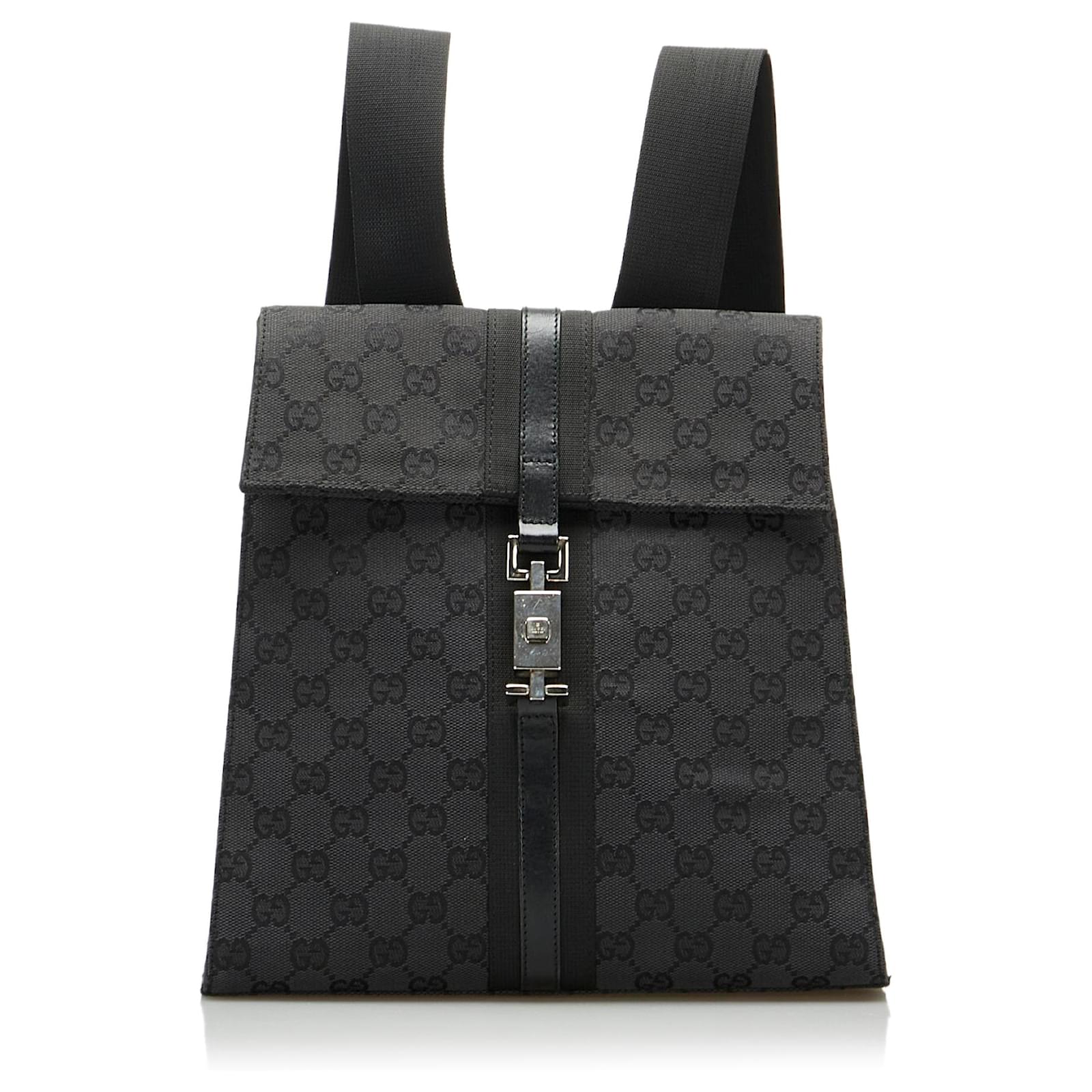 Gucci black backpack outlet price