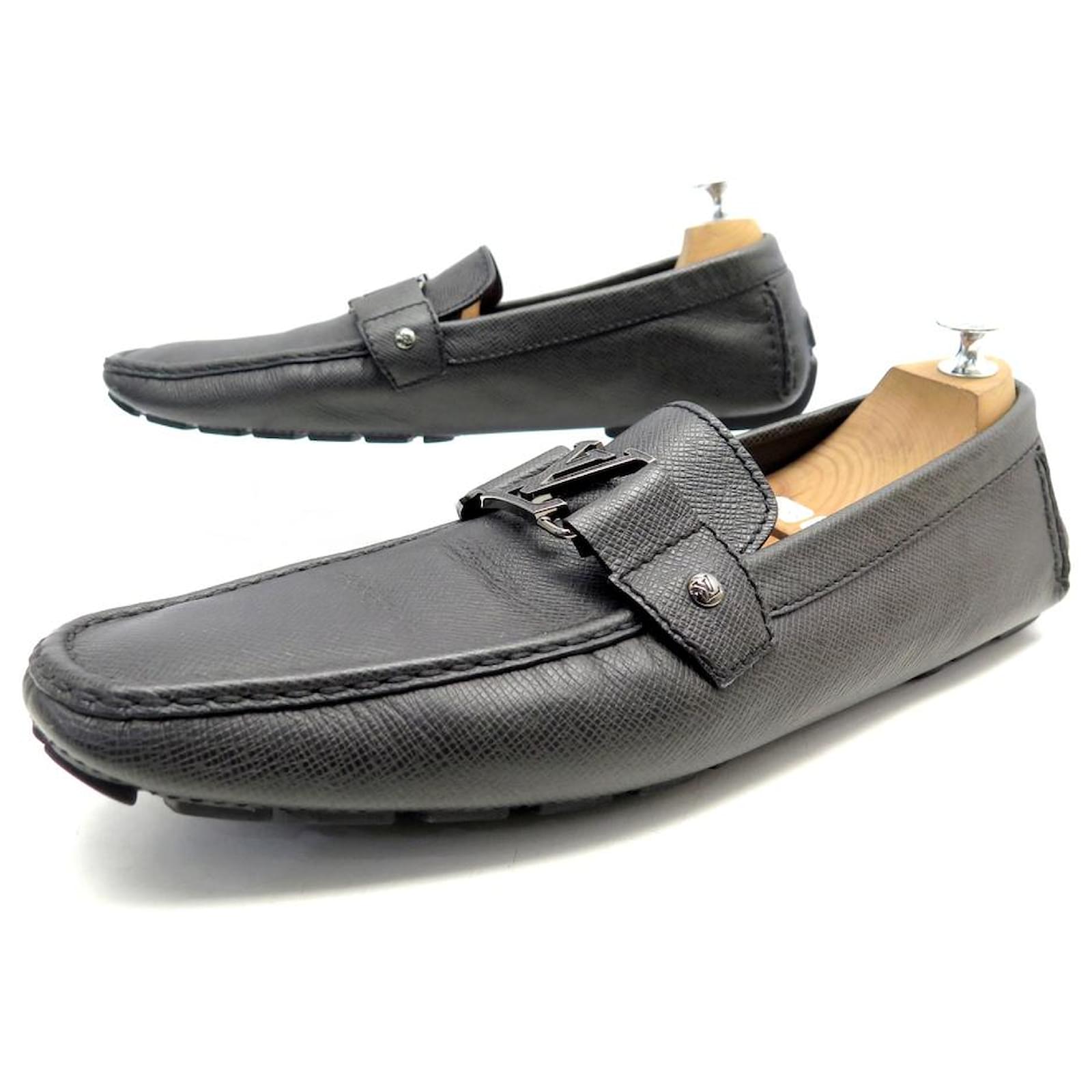 Louis Vuitton Brown Leather Monte Carlo Loafers