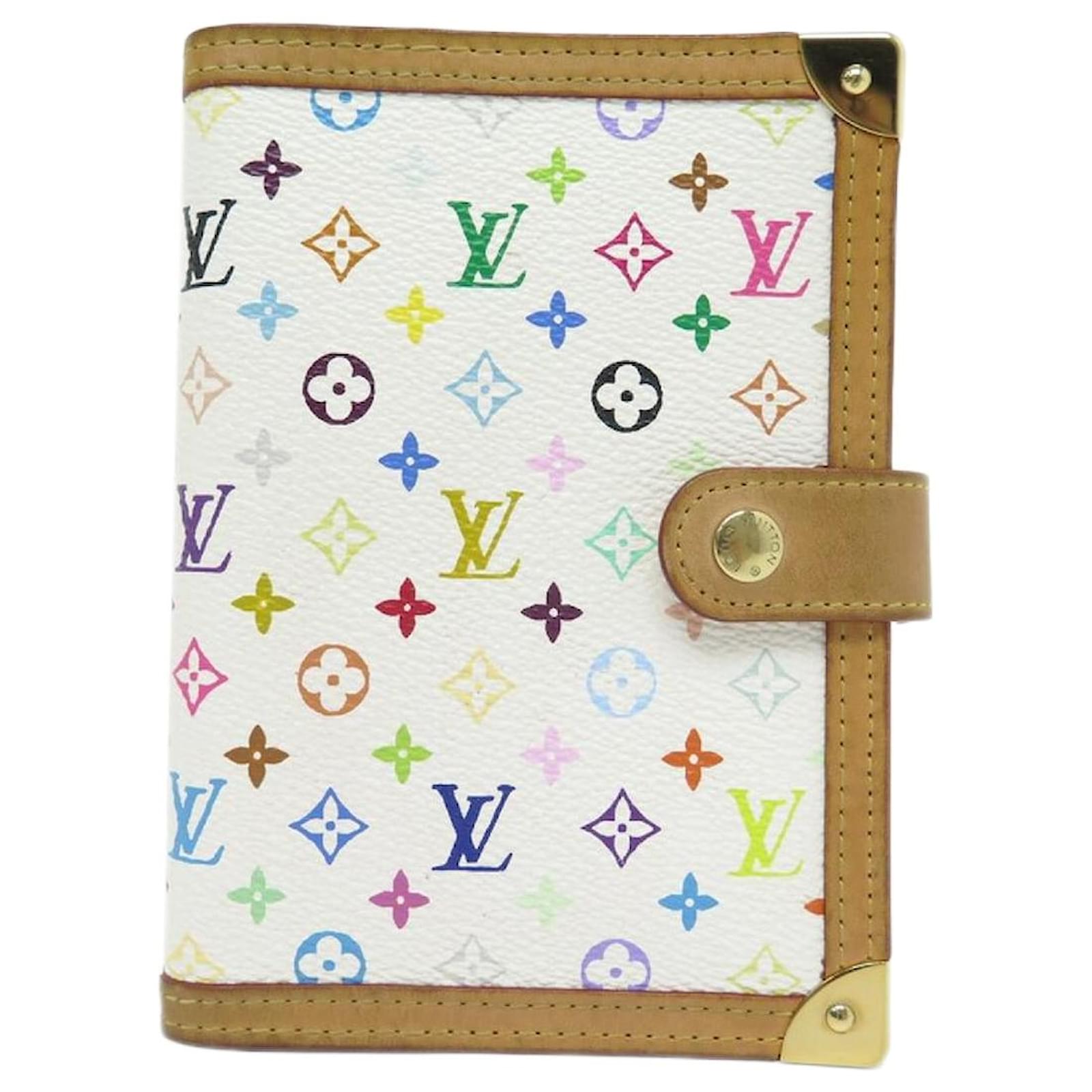 LOUIS VUITTON PM AGENDA HOLDER MULTICOLOR MONOGRAM CANVAS MURAKAMI WALLET  Multiple colors Cloth ref.875280 - Joli Closet