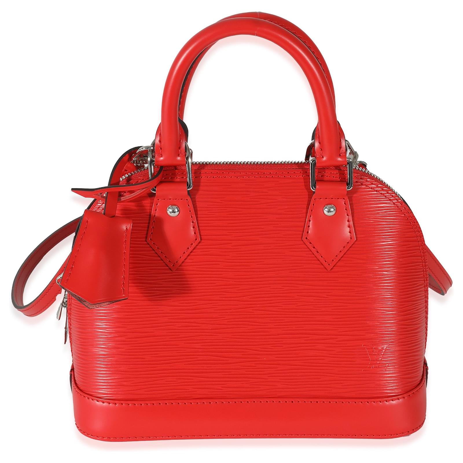 Louis Vuitton Epi Coquelicot Alma BB Red Leather ref.875804 - Joli