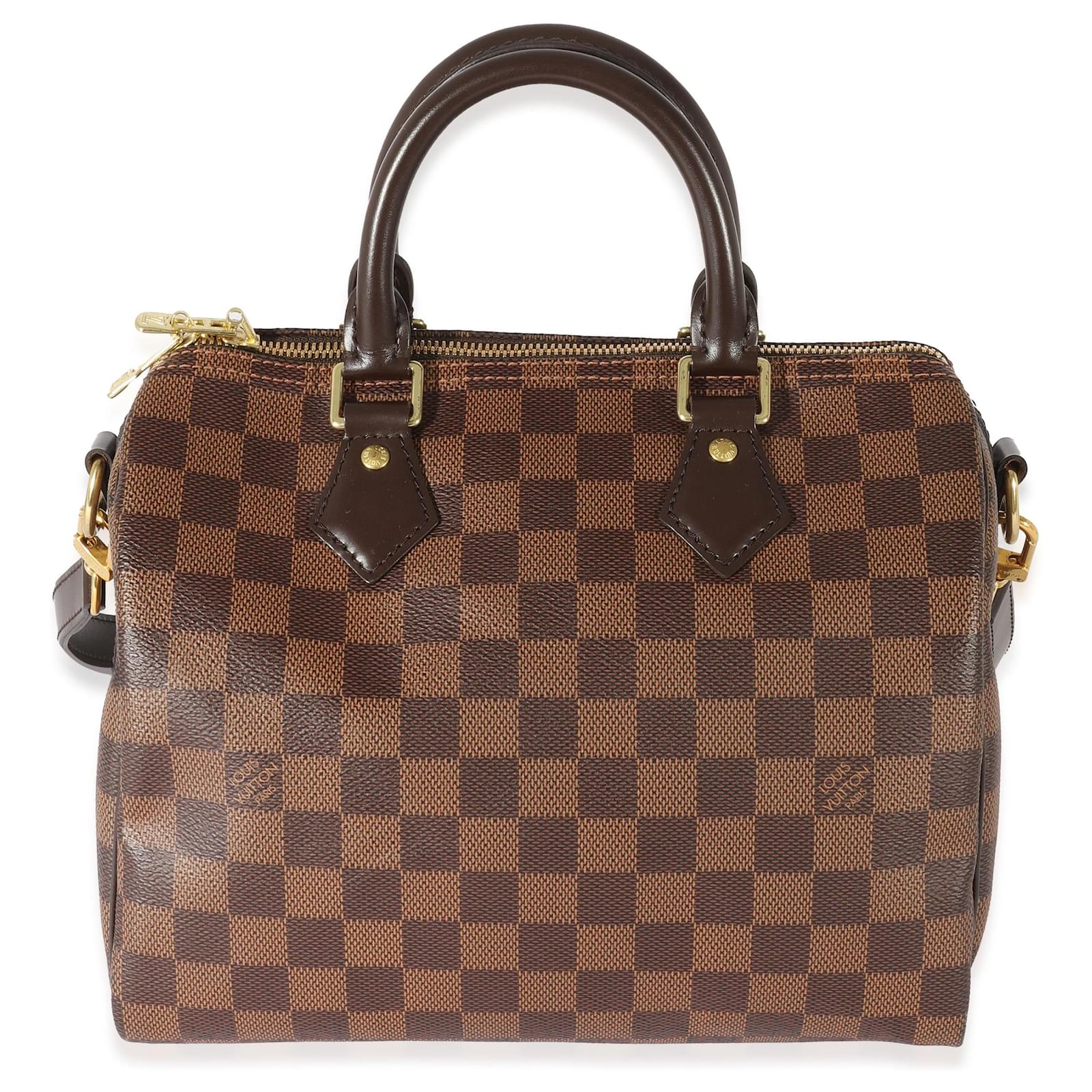 Louis Vuitton - Damier Ebene Speedy Bandouliere 25