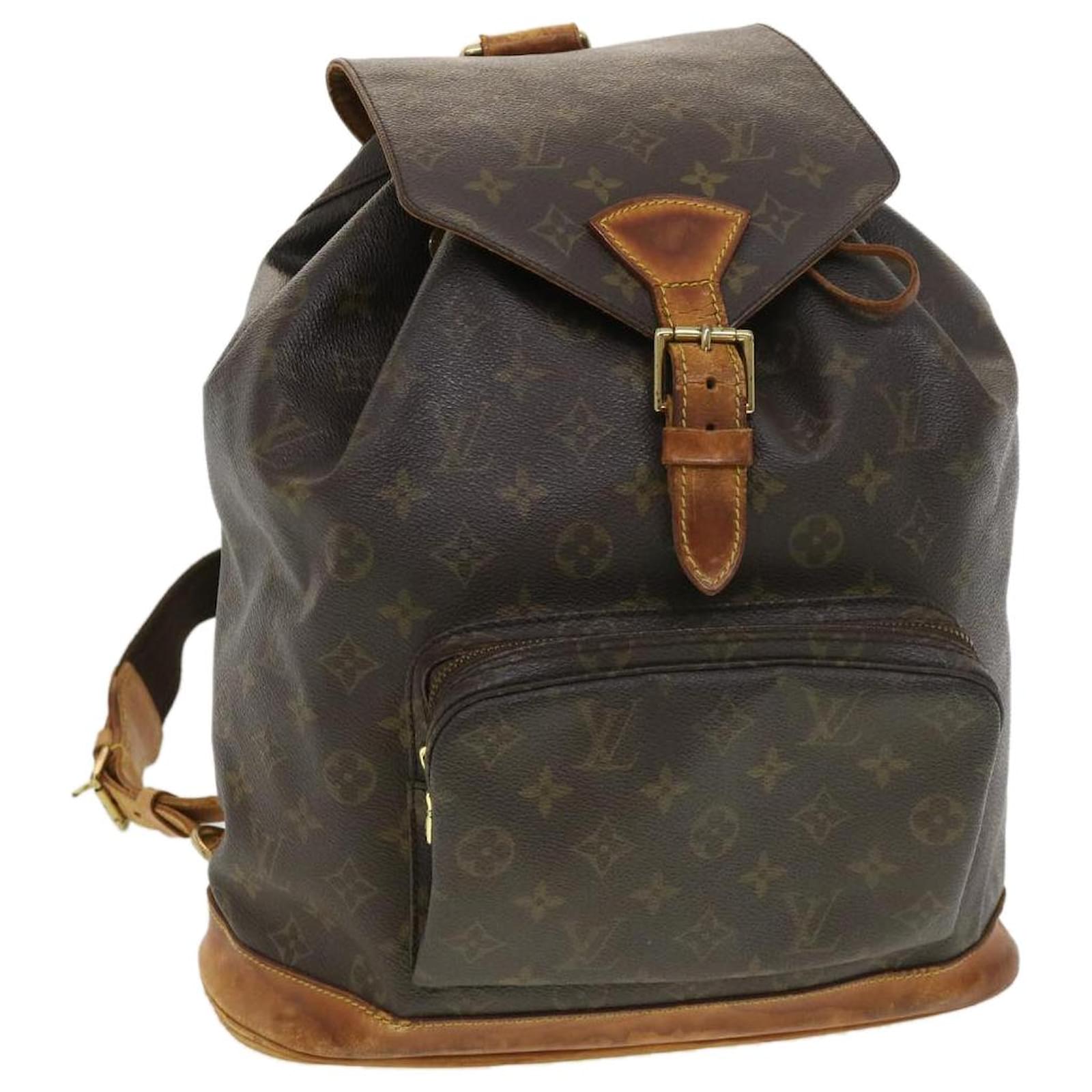 Montsouris GM Backpack Monogram Brown M51135