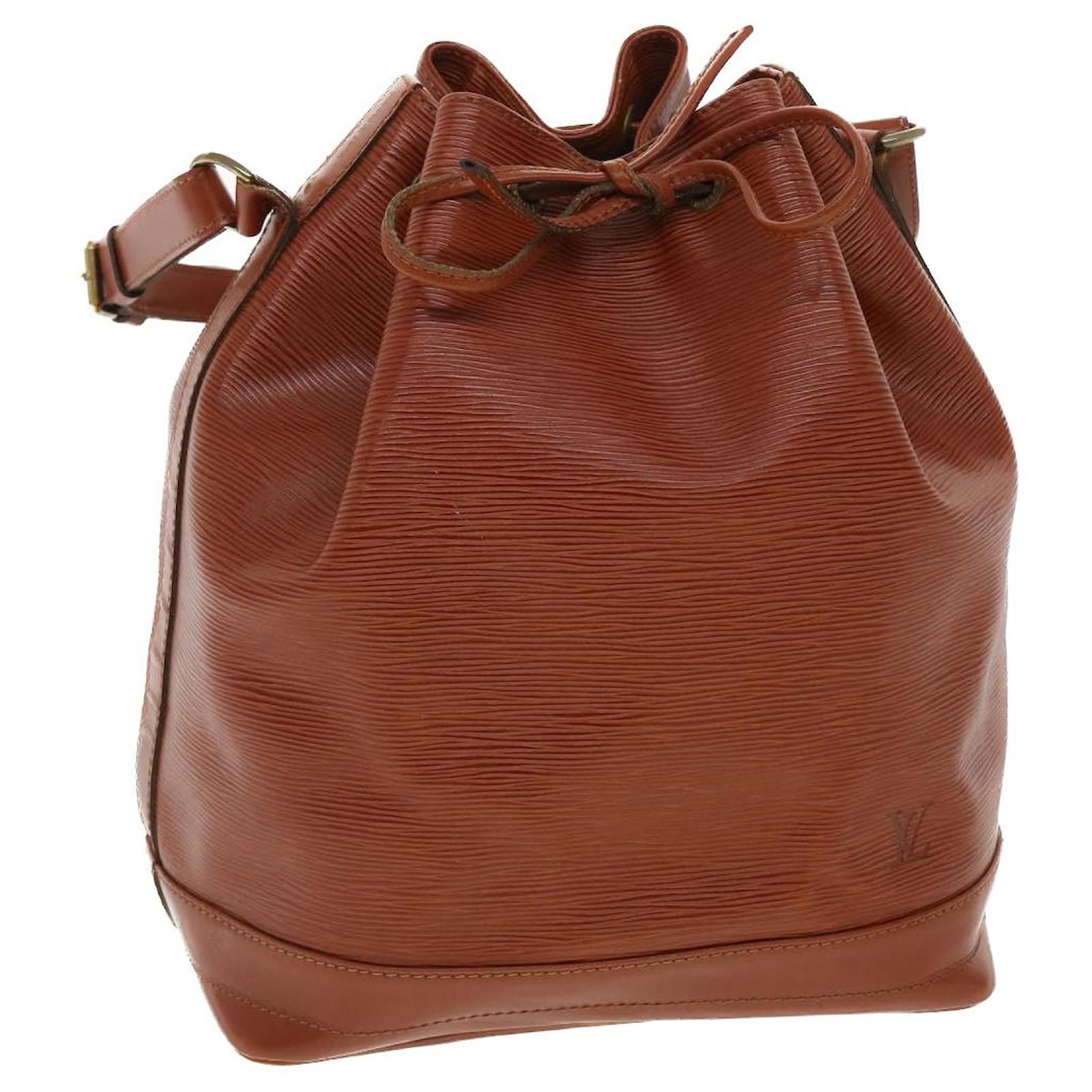 LOUIS VUITTON Shoulder Bag M44003 Noe Epi Leather Brown Brown
