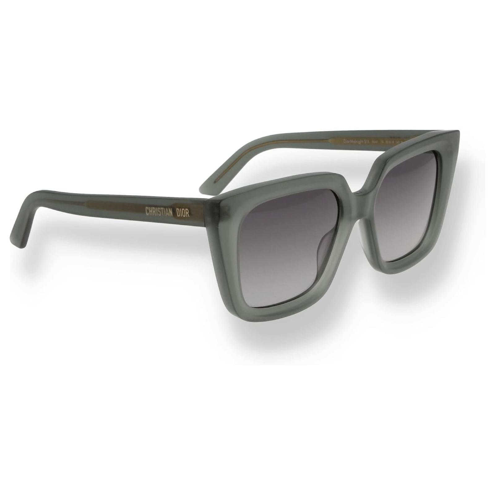 Diorama1 Silver Mirrored Sunglasses