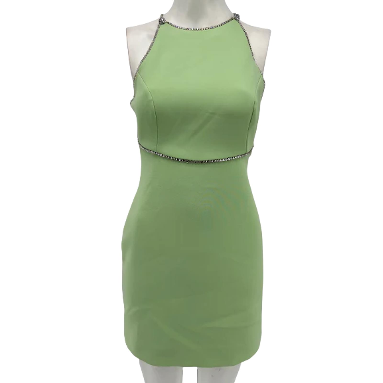 MIU MIU Dresses T.fr 38 Polyester Green ref.877933 - Joli Closet