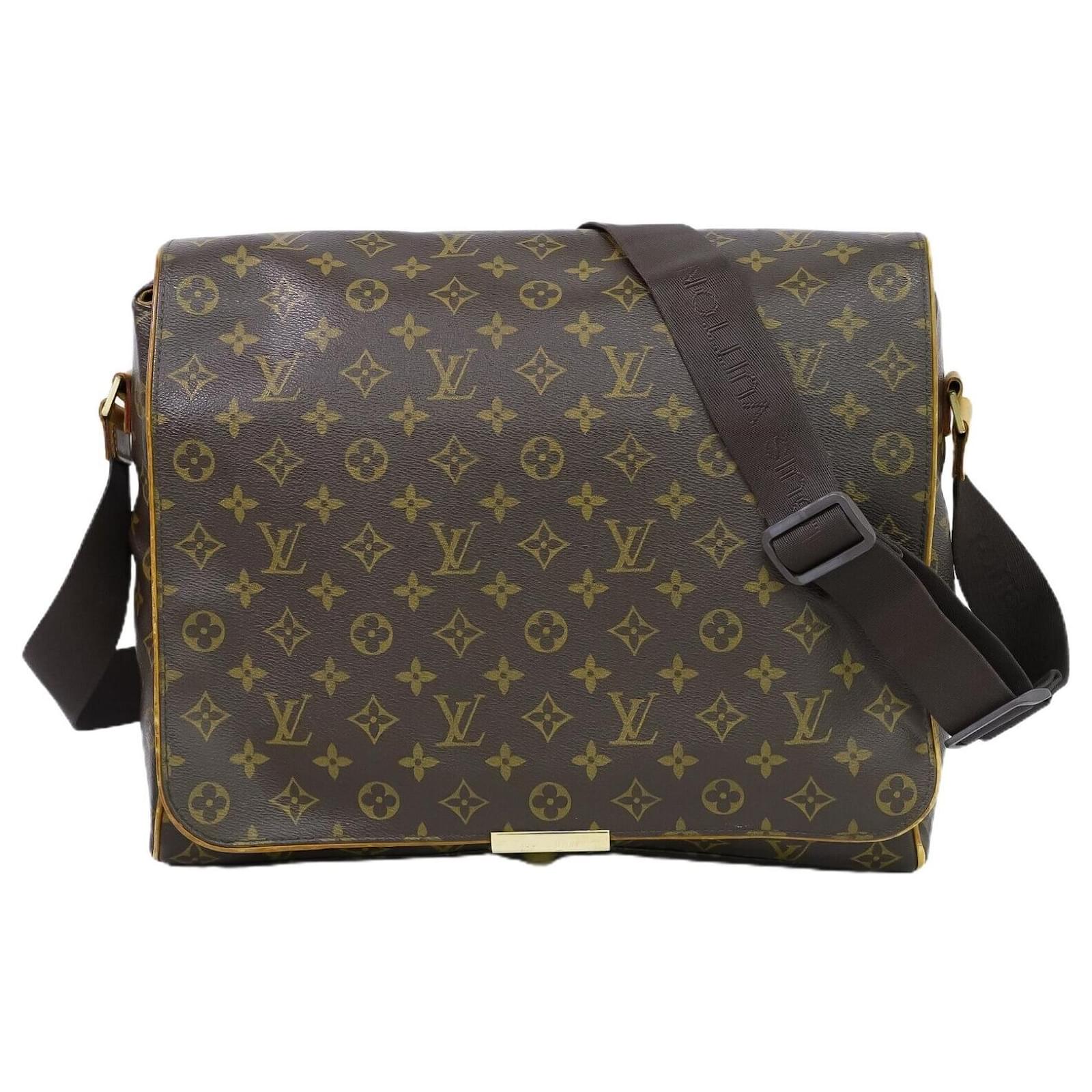 Louis Vuitton Monogram Canvas Abbesses Messenger Bag Briefcase