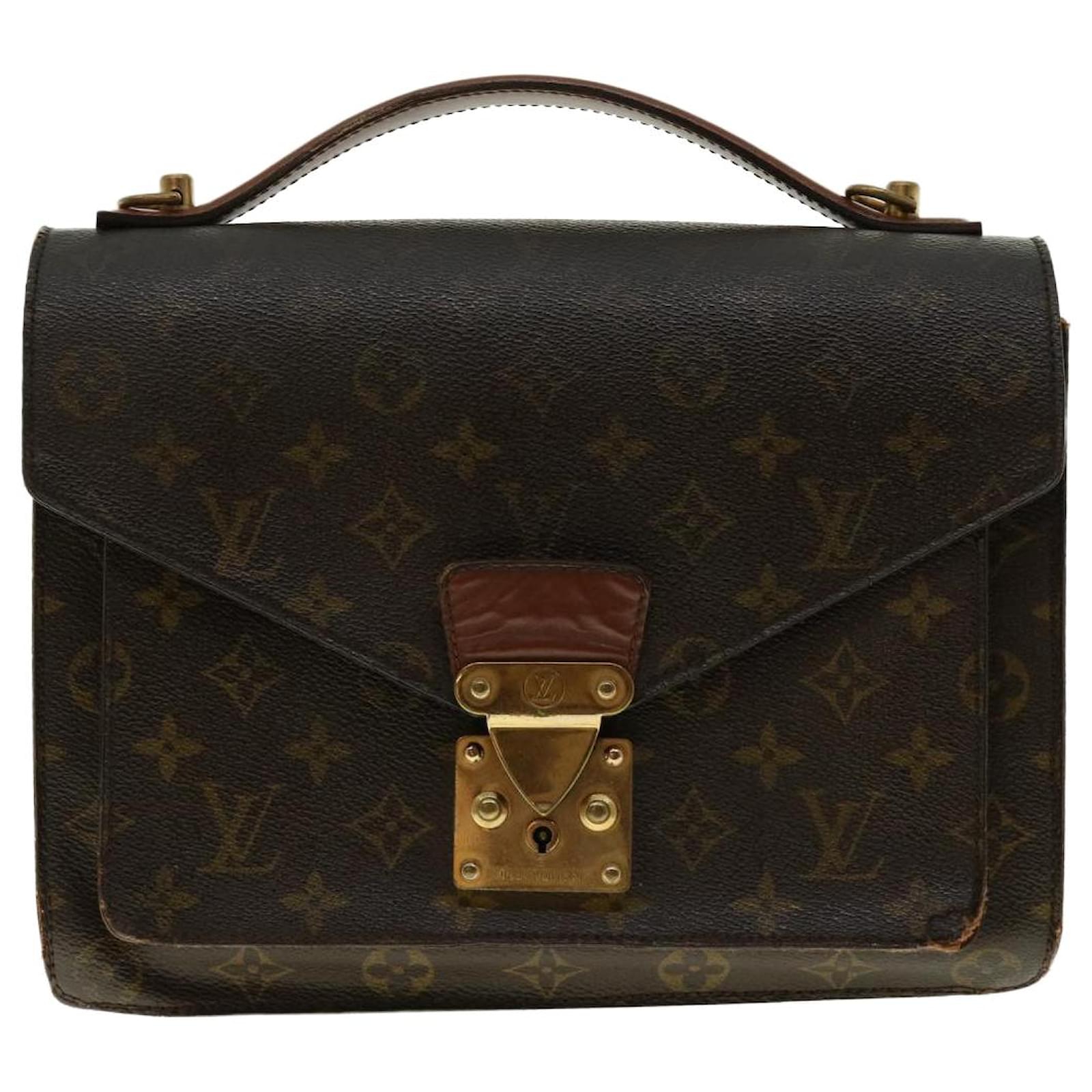 LOUIS VUITTON LOUIS VUITTON Monceau 28 Crossbody Shoulder Hand Bag  Briefcase M51185 Monogram M51185