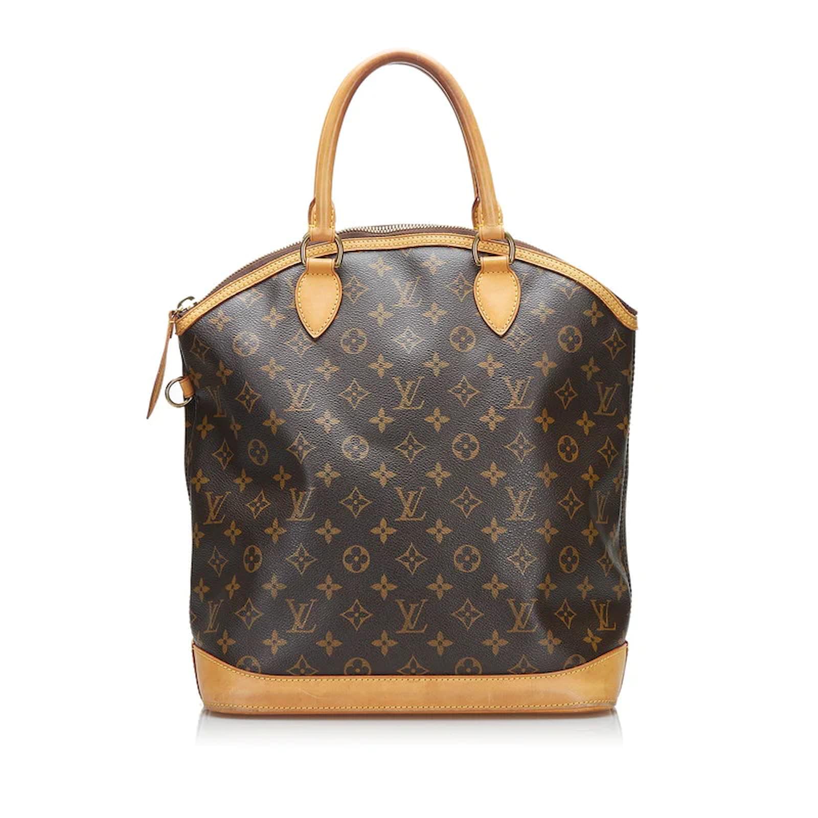 Louis Vuitton Monogram Lockit Vertical M40103 Brown Cloth ref.878713 - Joli  Closet