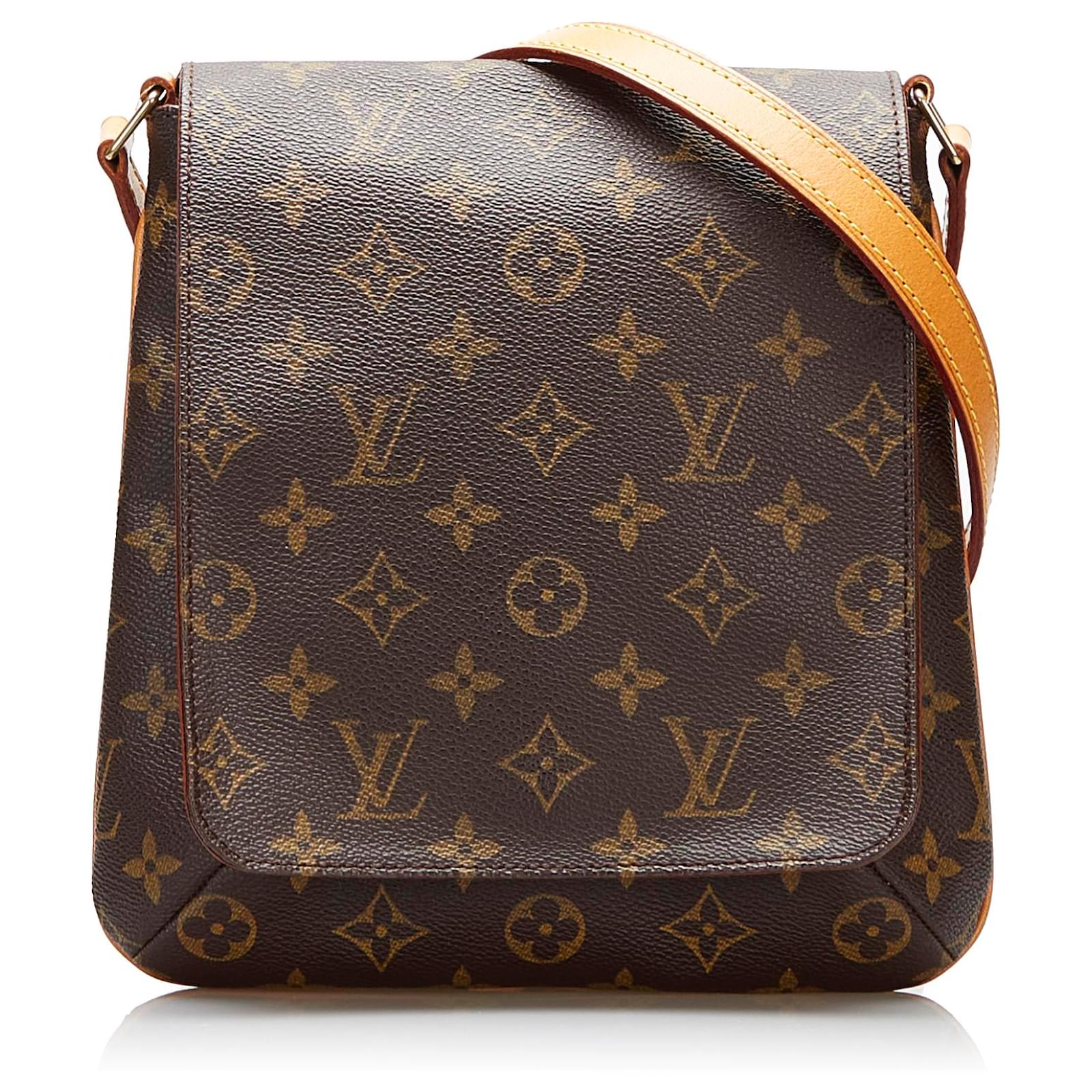 Louis Vuitton Brown Monogram GM Musette Salsa Long Strap Cloth ref.722891 -  Joli Closet