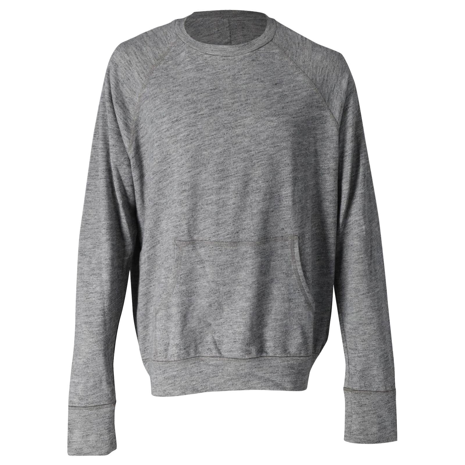 Suéter de cuello redondo Fear Of God en viscosa gris Fibra de