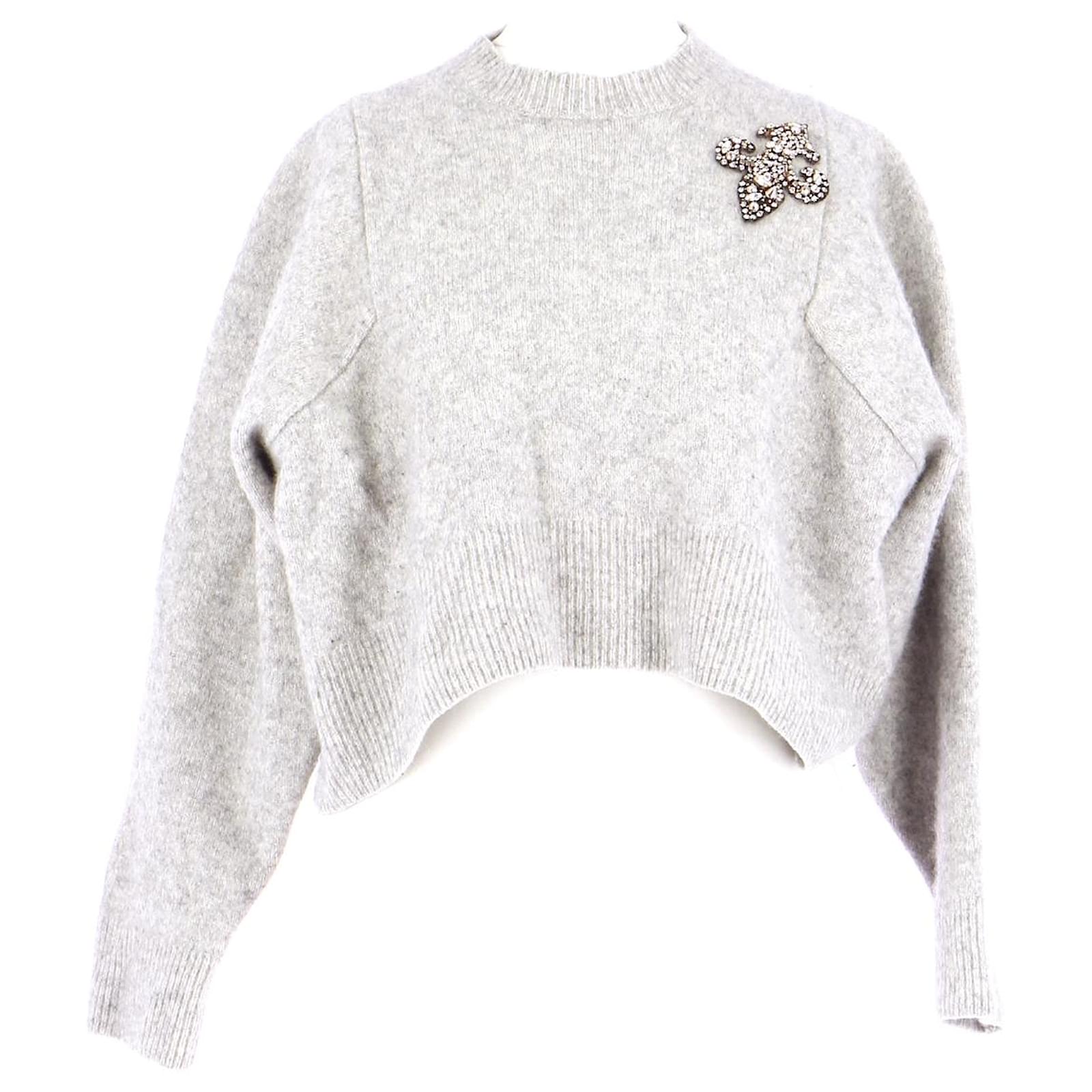 Crewneck Sweater The Kooples Cashmere Sweater Knitwear Sweatshirt