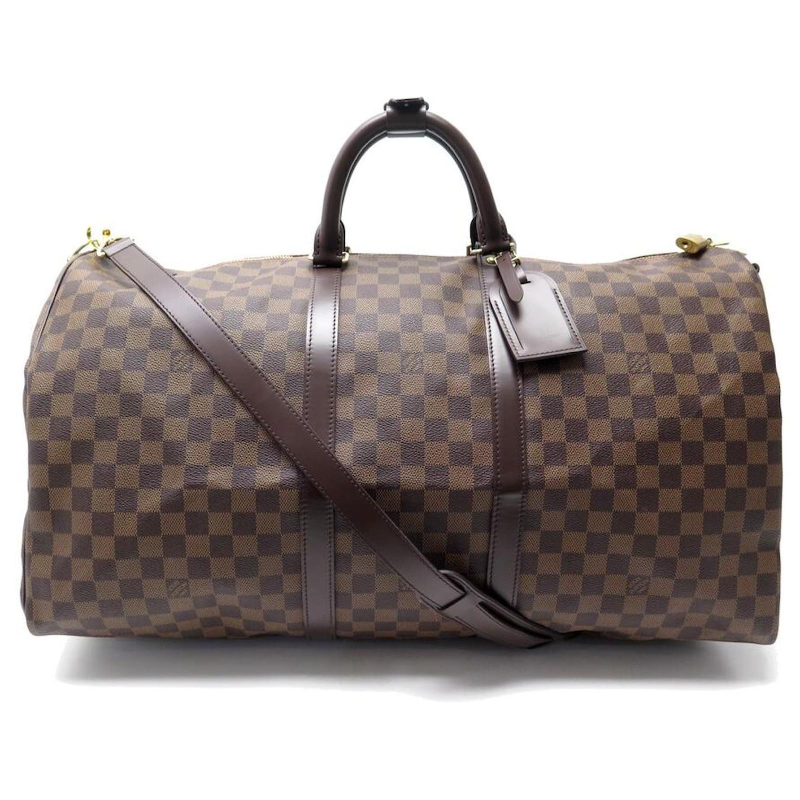Louis Vuitton 'keepall 55' Travel Bag in Brown