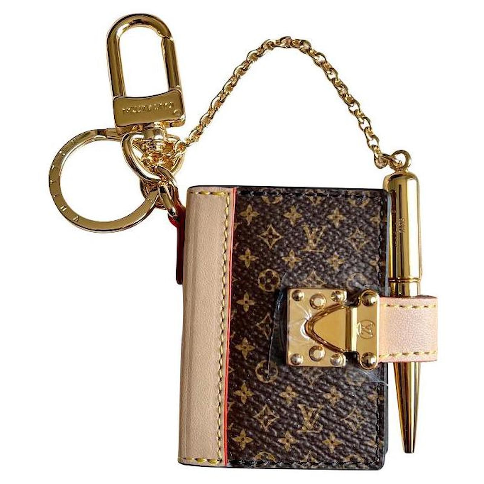 Louis Vuitton bag jewelry Gold hardware Leather Steel ref.972747