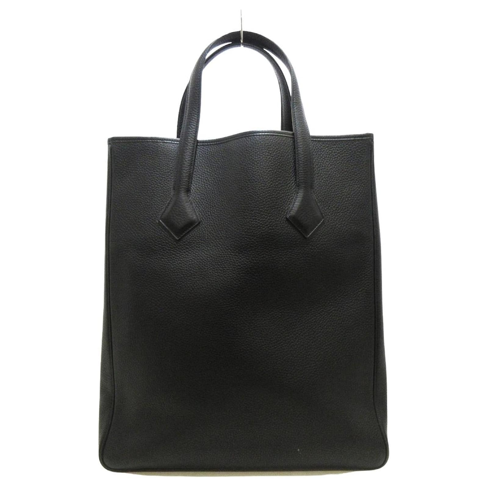 Hermès Victoria Black Leather ref.882007 - Joli Closet