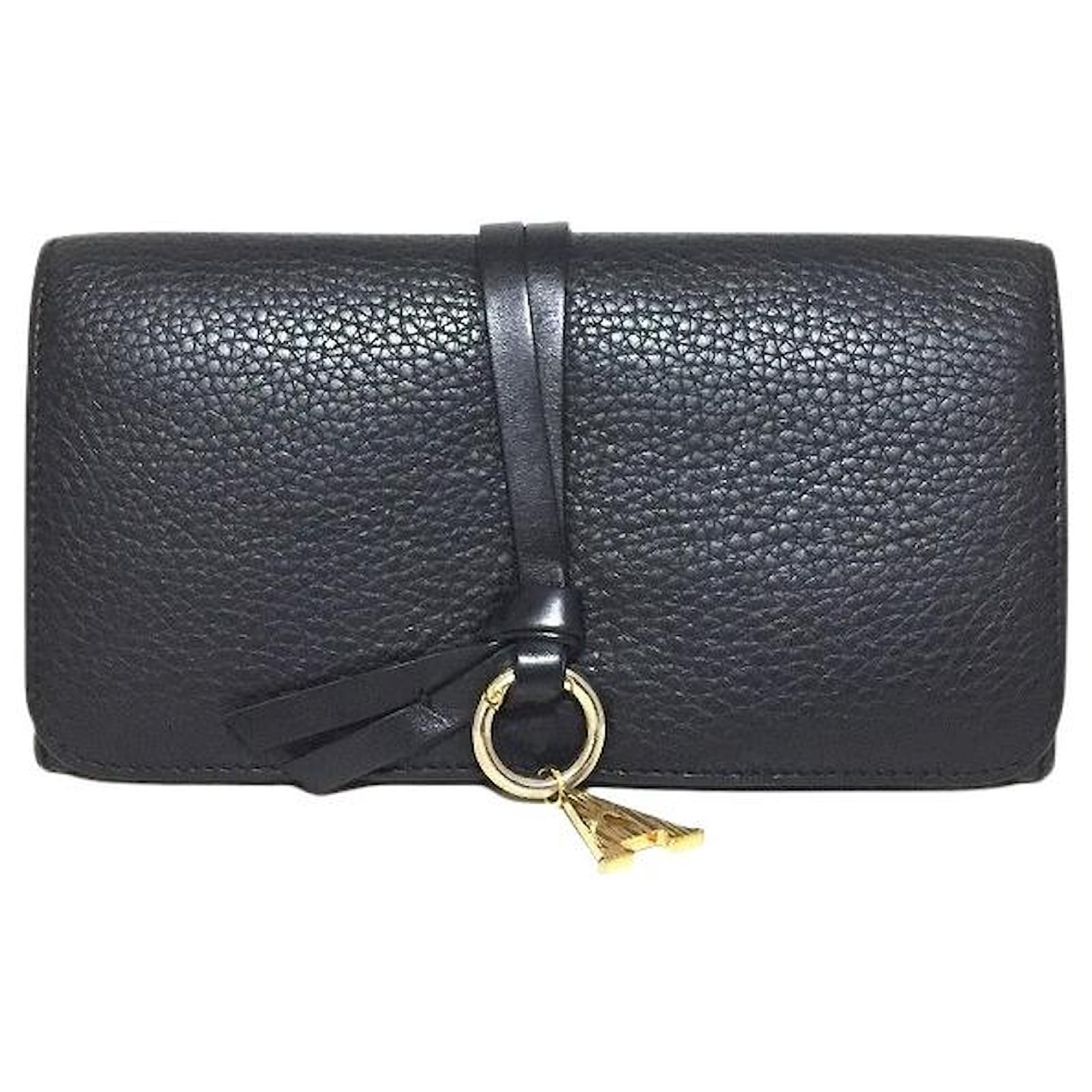 Chloé Alphabet Black Leather ref.882019 - Joli Closet