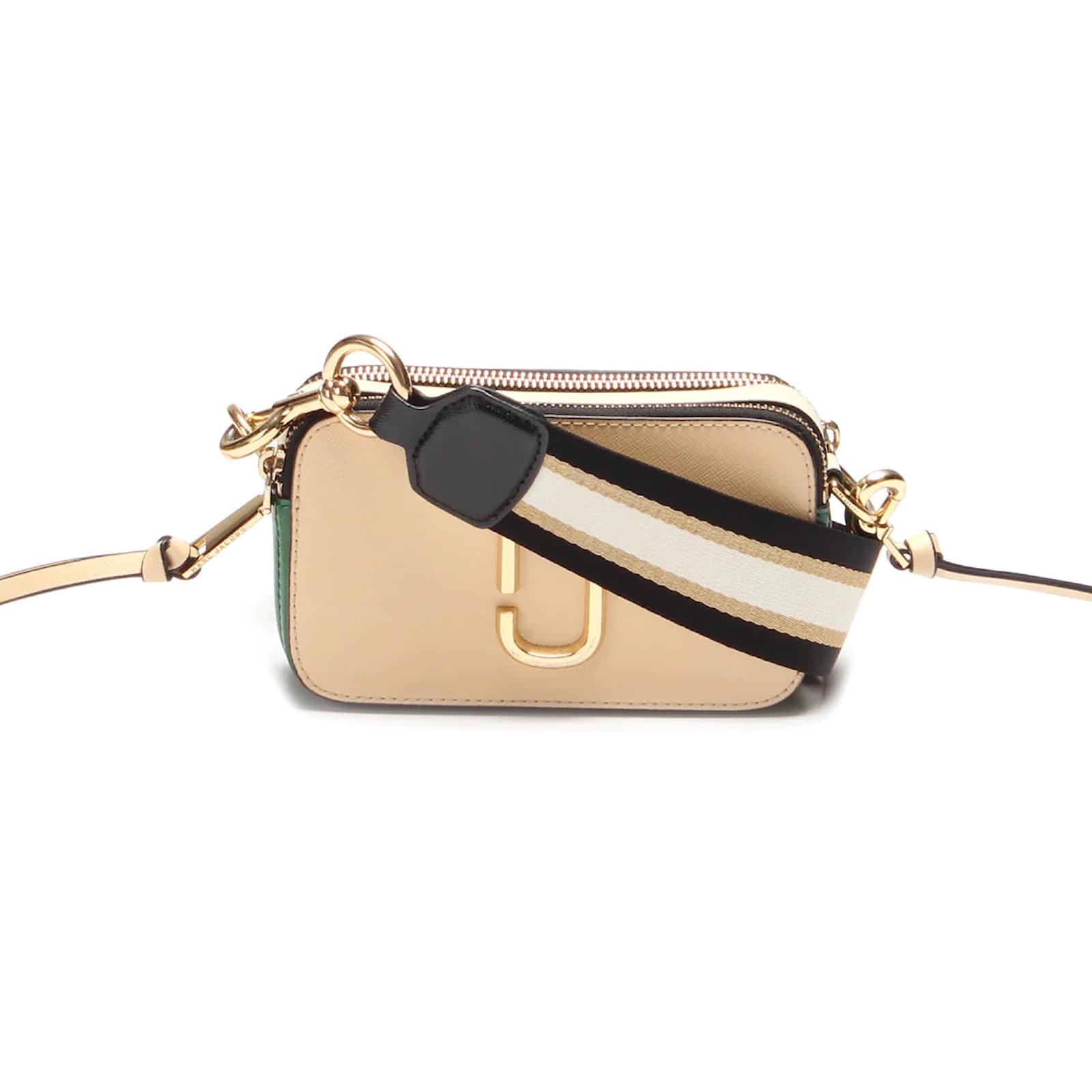 Marc Jacobs Snapshot camera bag Beige Leather Pony-style calfskin