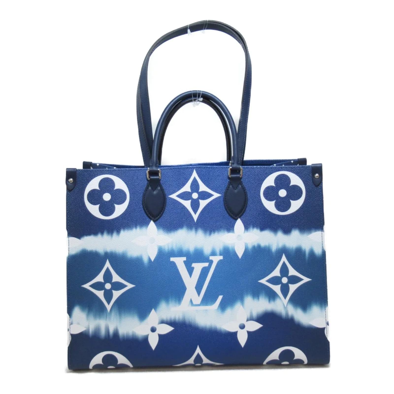 Louis Vuitton Monogram Escale OnTheGo GM M45120 Blue Cloth ref.882555 -  Joli Closet