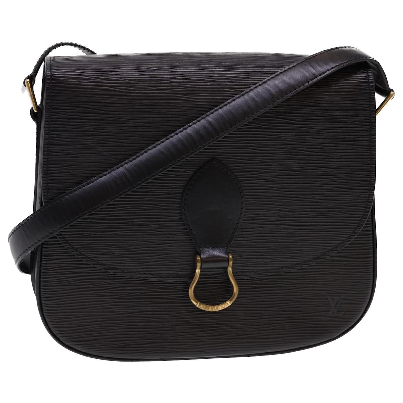 Louis Vuitton Epi Saint-Cloud GM - Black Crossbody Bags, Handbags